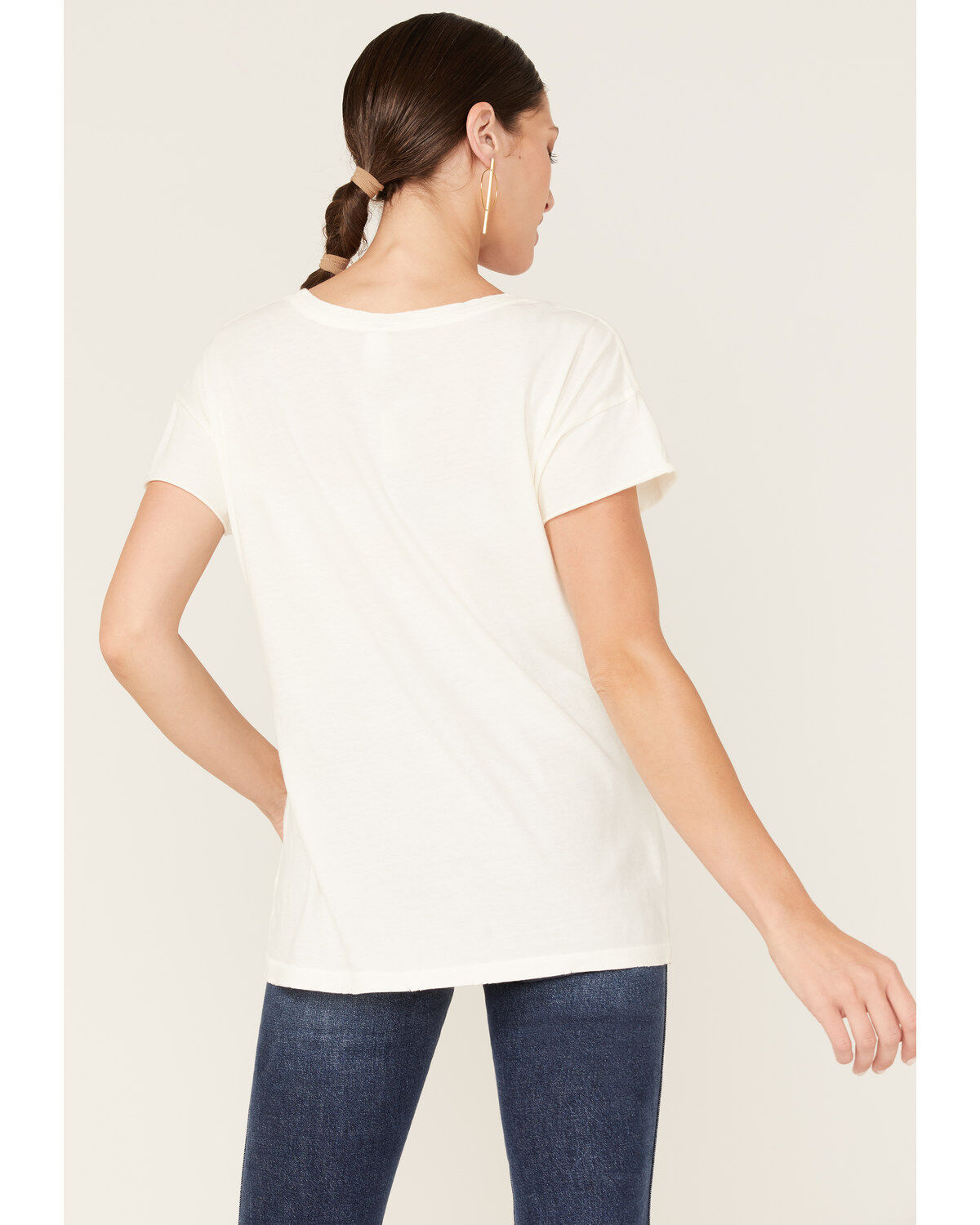 Tasha Polizzi Women's Title Watercolor Desert Scene Logo Graphic Tee