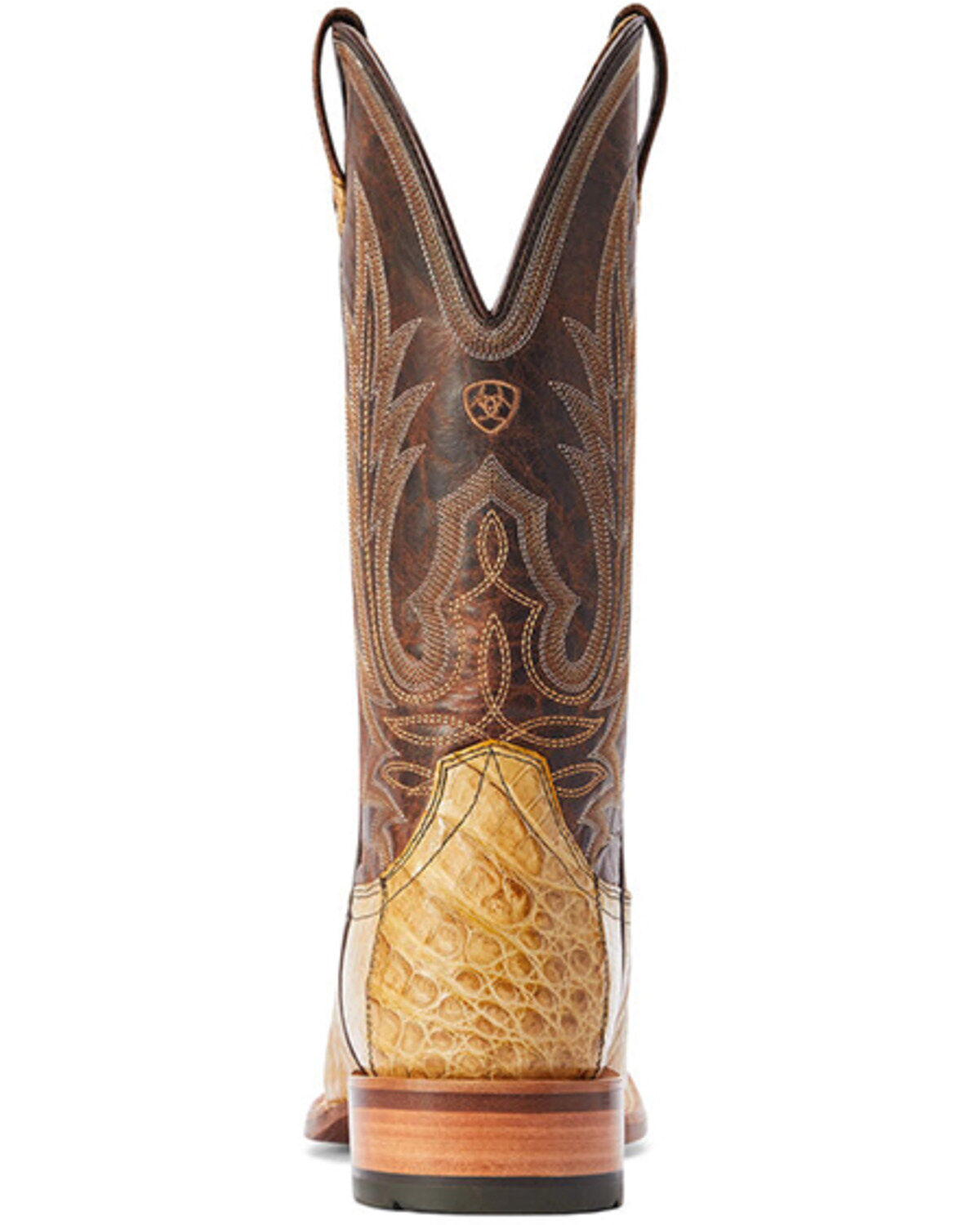 Ariat Men's Gunslinger Caiman Belly Exotic Western Boots - Broad Square Toe