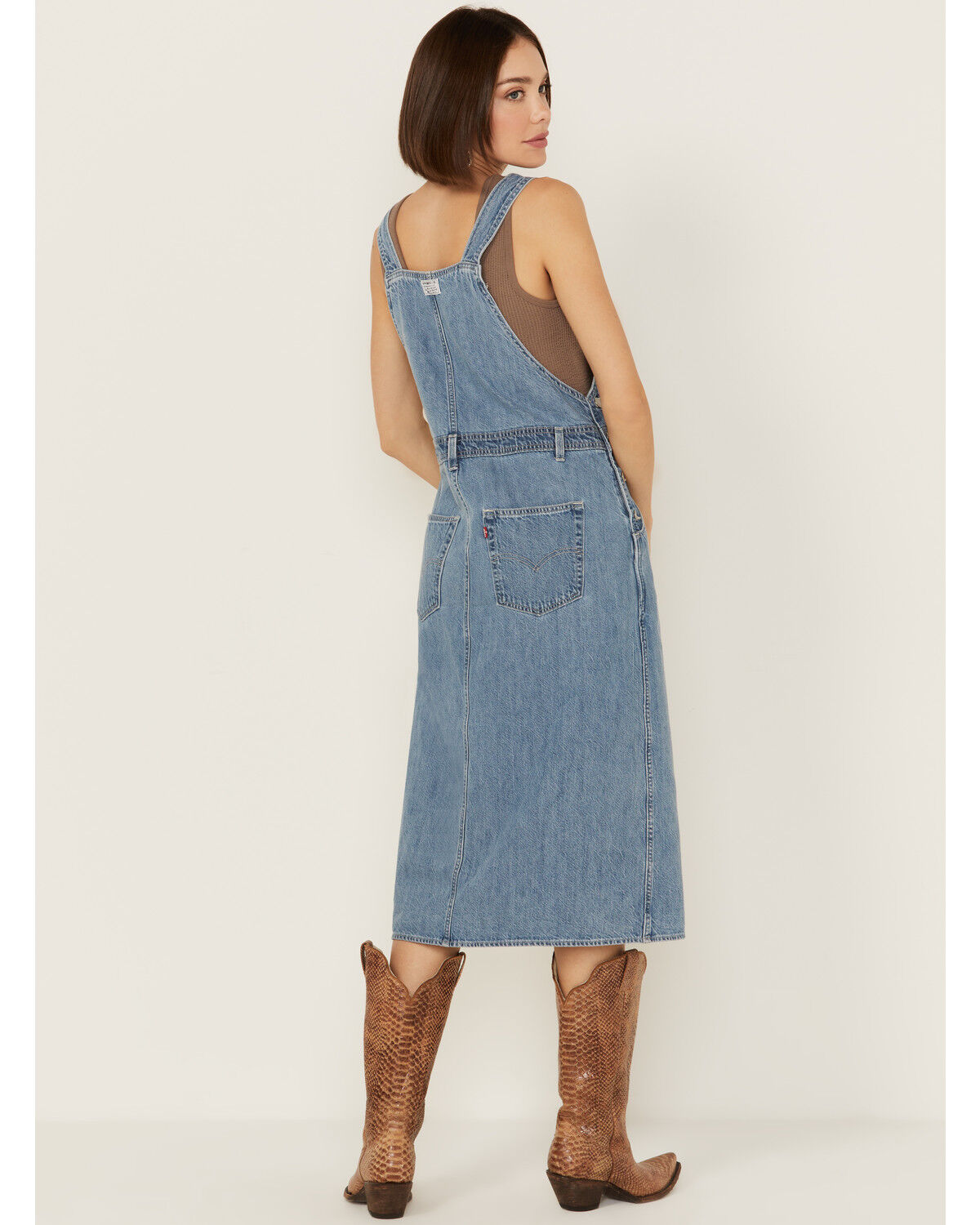 Levi's Women's Tico Jumper Denim Midi Dress