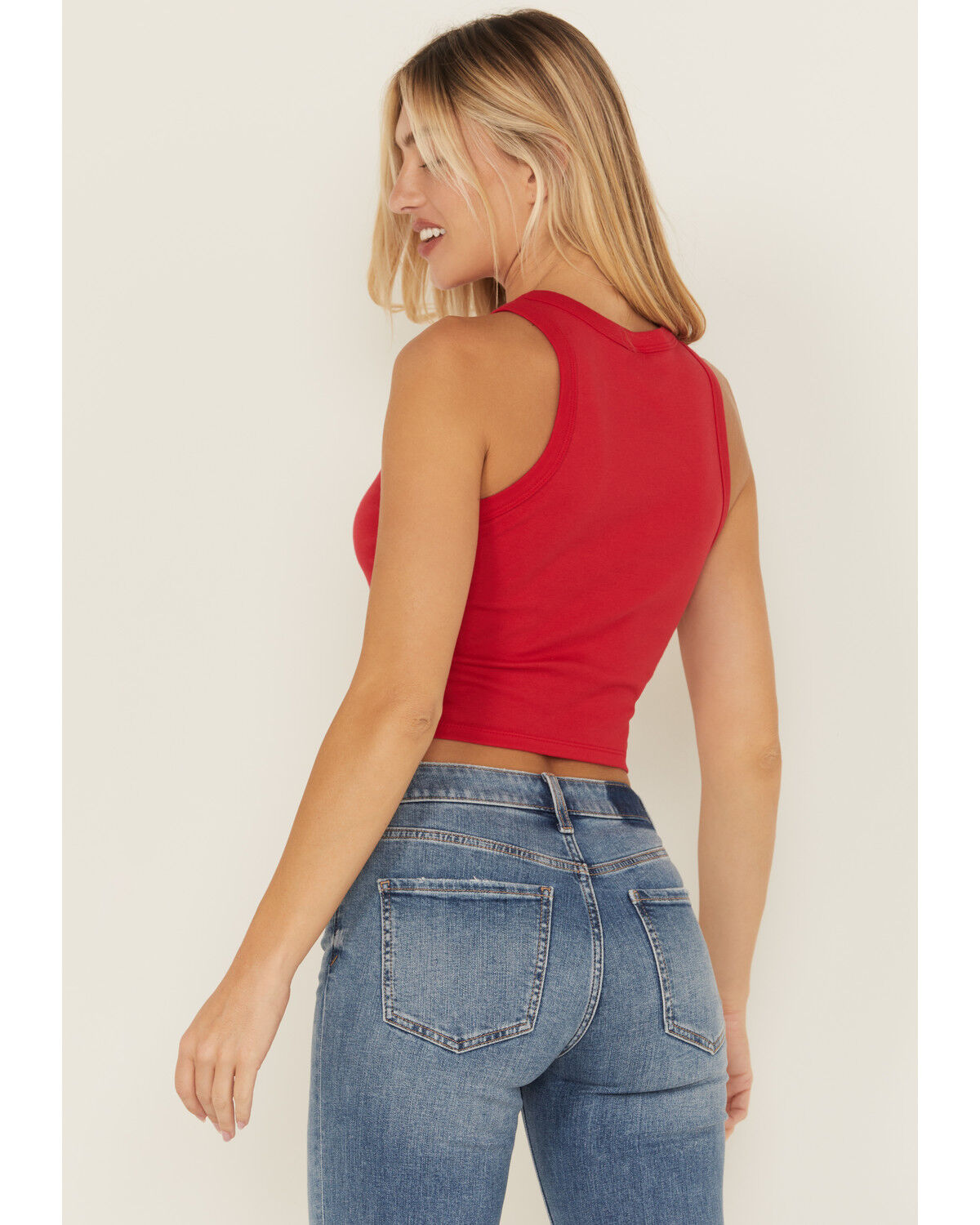 Boot Barn Women's Logo American Western Wear Racerback Tank Top