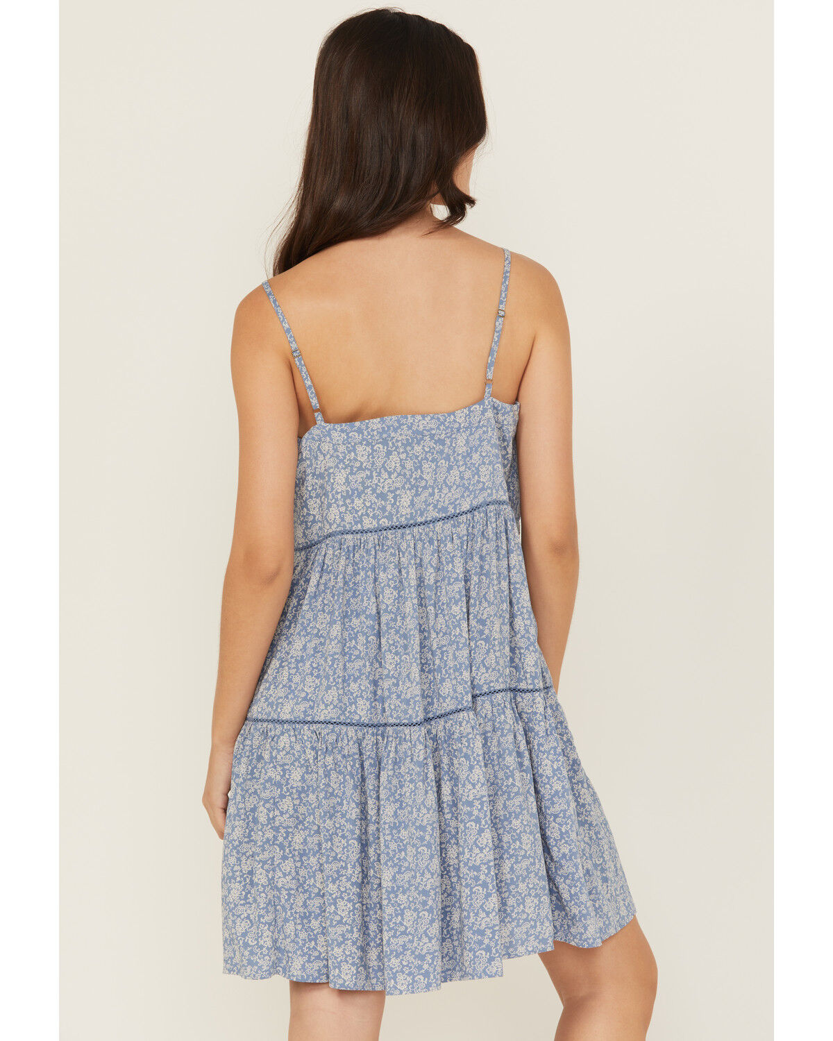 Cleo + Wolf Women's Beau Floral Printed Sleeveless Mini Dress