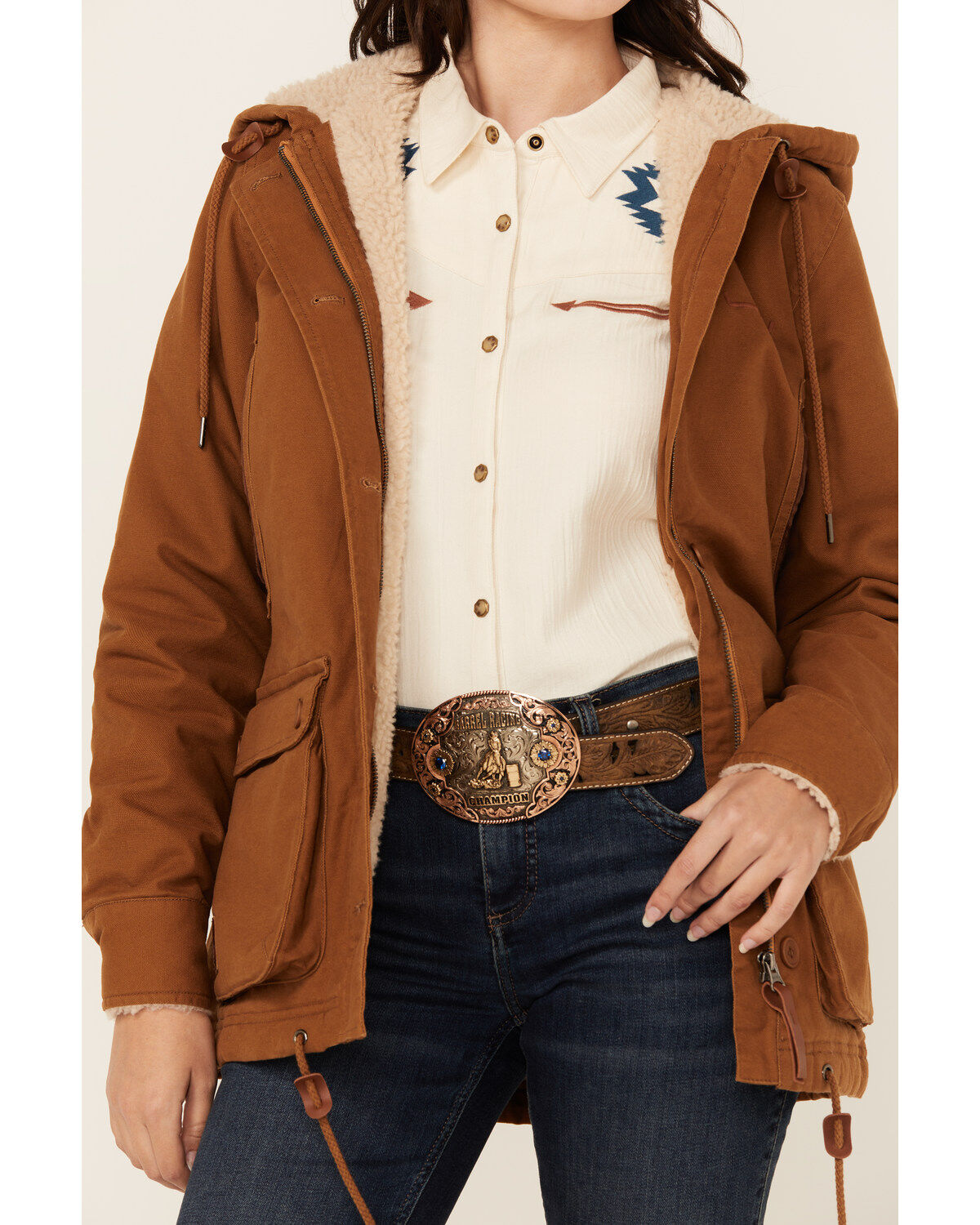 Kimes Ranch Women's Awa Sherpa Lined Jacket