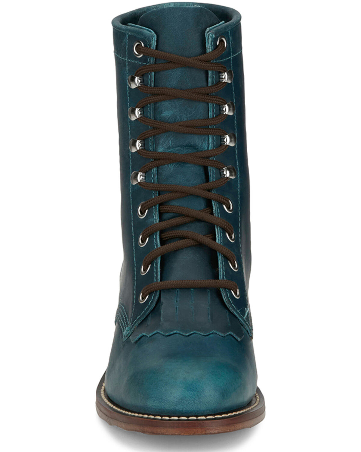 Justin Women's Mclean 7" Lace-Up Roper Boots - Round Toe