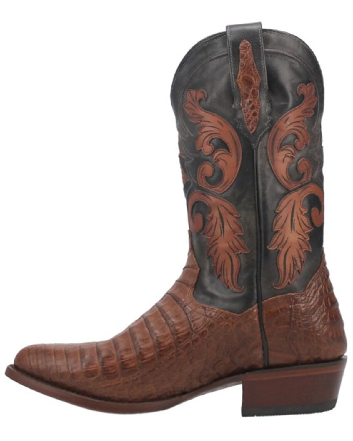 Dan Post Men's Socrates Caiman Exotic Western Boots - Round Toe