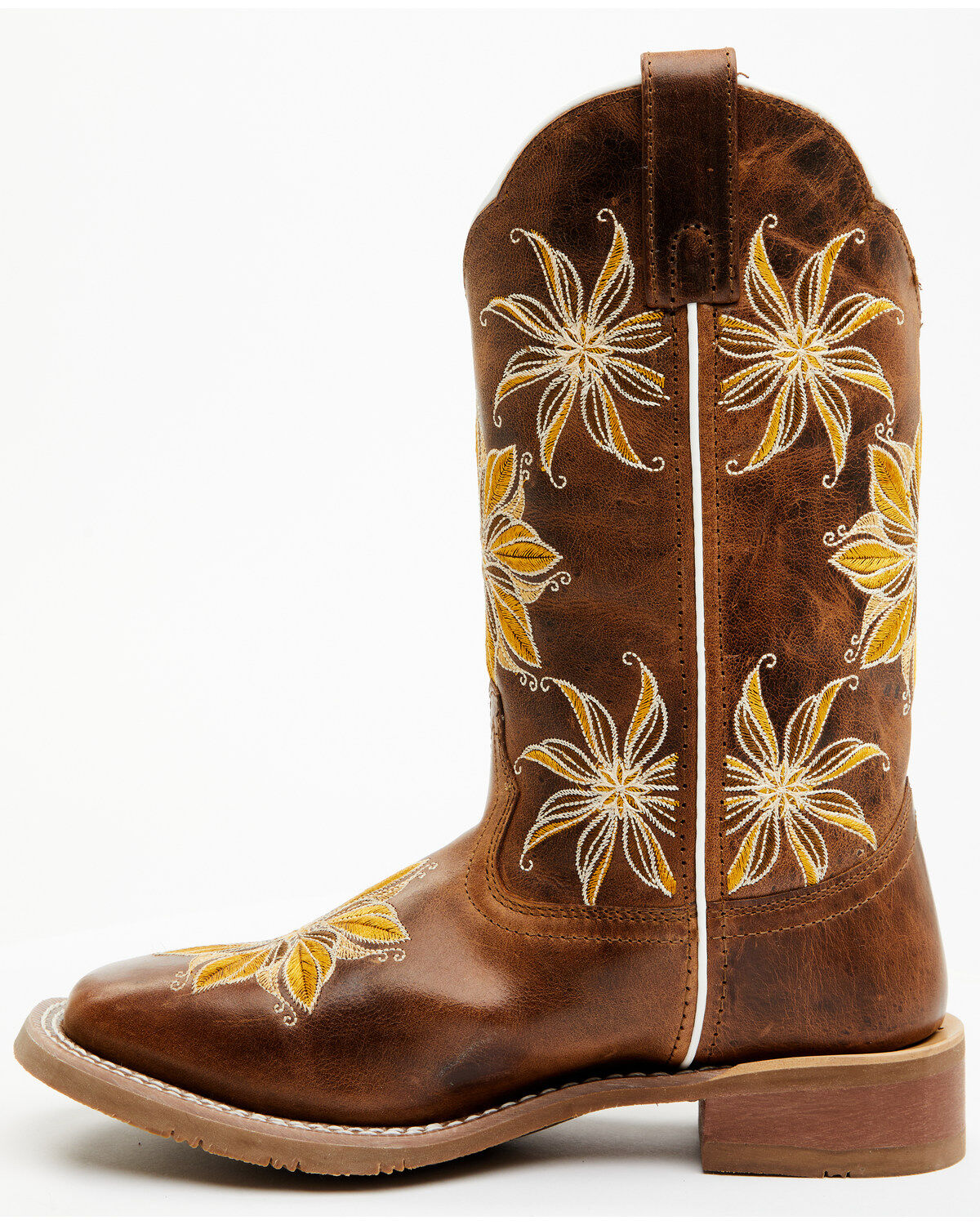 Laredo Women's Melrose Floral Western Boots - Broad Square Toe