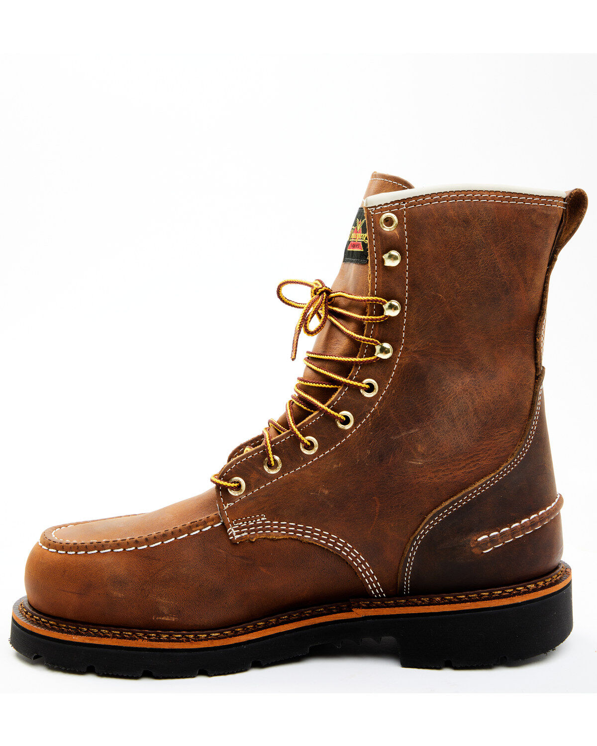 Thorogood Men's 8" Crazyhorse USA Waterproof Work Boots - Steel Toe