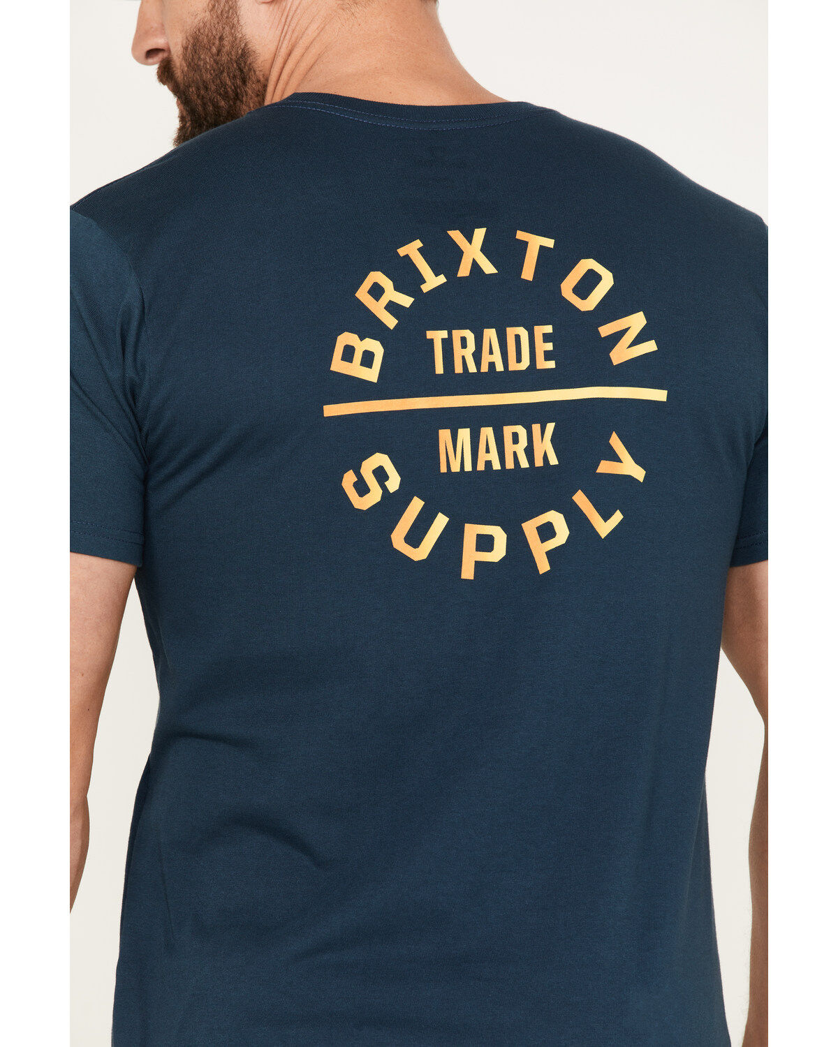 Brixton Men's Oath Logo Short Sleeve Graphic T-Shirt