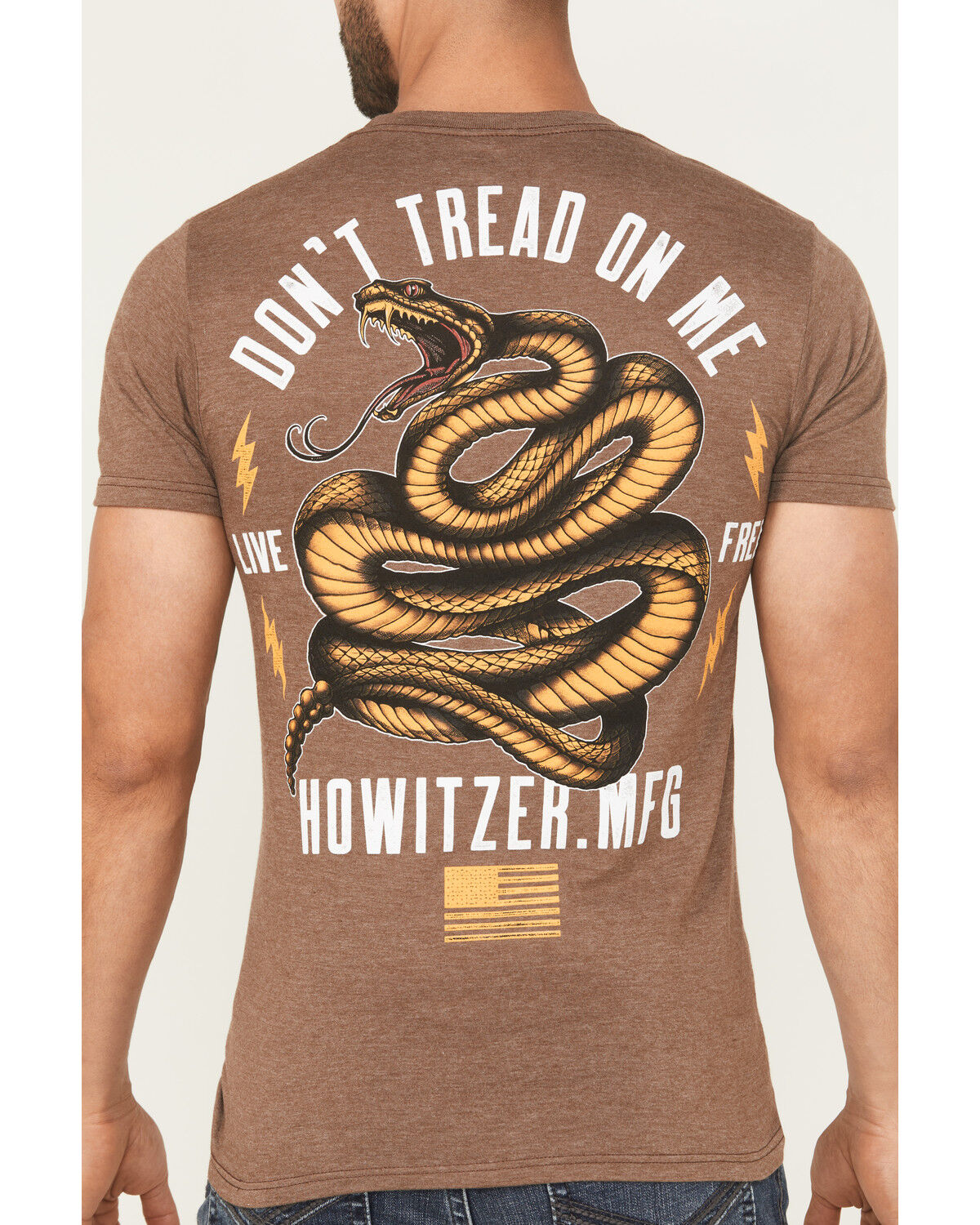 Howitzer Men's Tread Short Sleeve Graphic T-Shirt