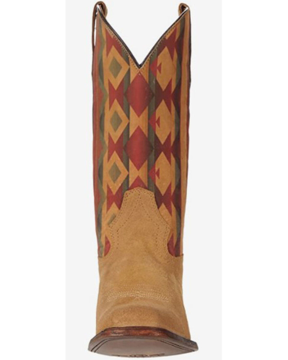Circle G Women's Straw Embroidery Western Boots - Square Toe