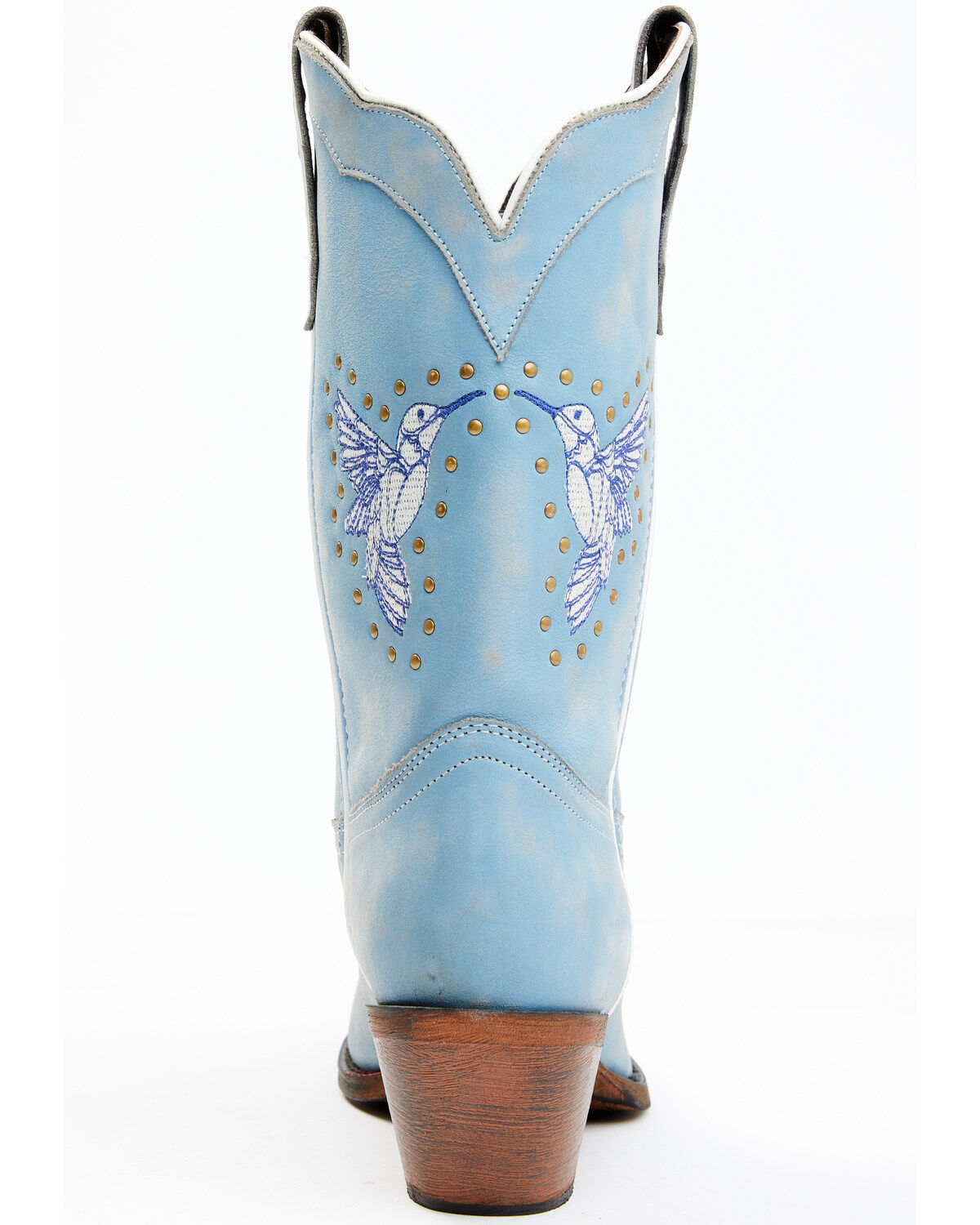 Laredo Women's Joy 11" Hummingbird Embroidered Western Boot - Square Toe