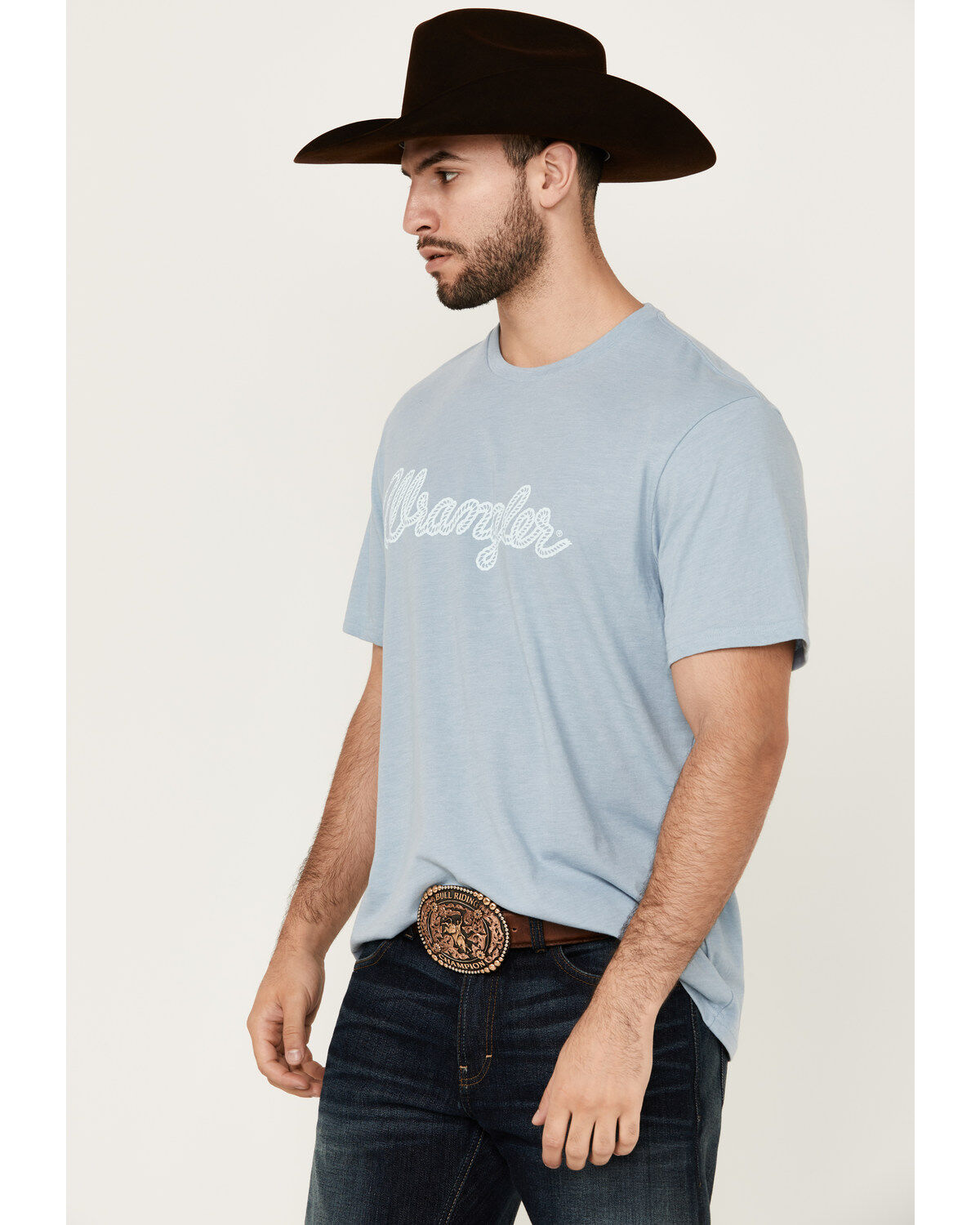 Wrangler Men's Rope Logo Short Sleeve Graphic T-Shirt