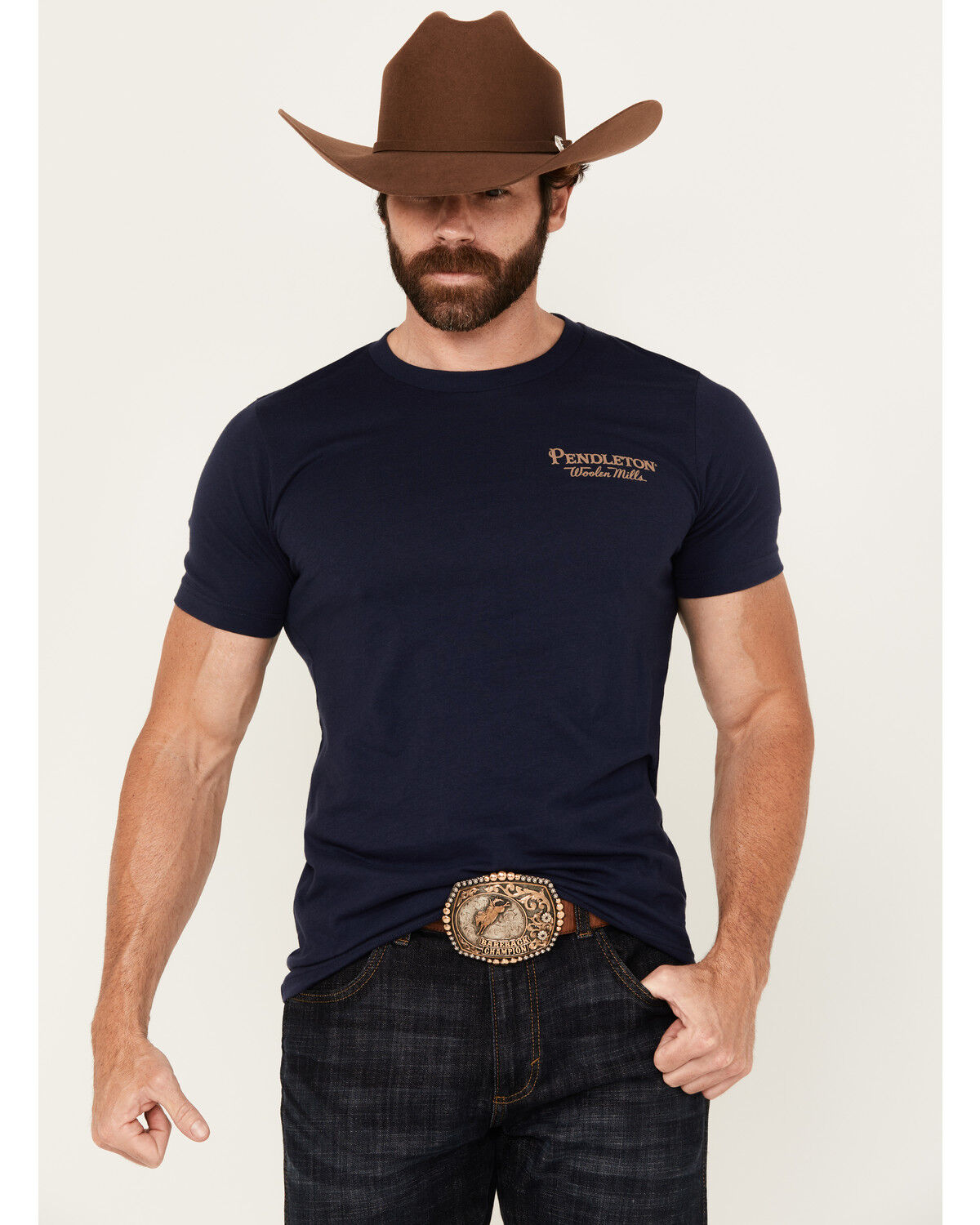 Pendleton Men's Boot Barn Exclusive Stone Skull Short Sleeve T-Shirt