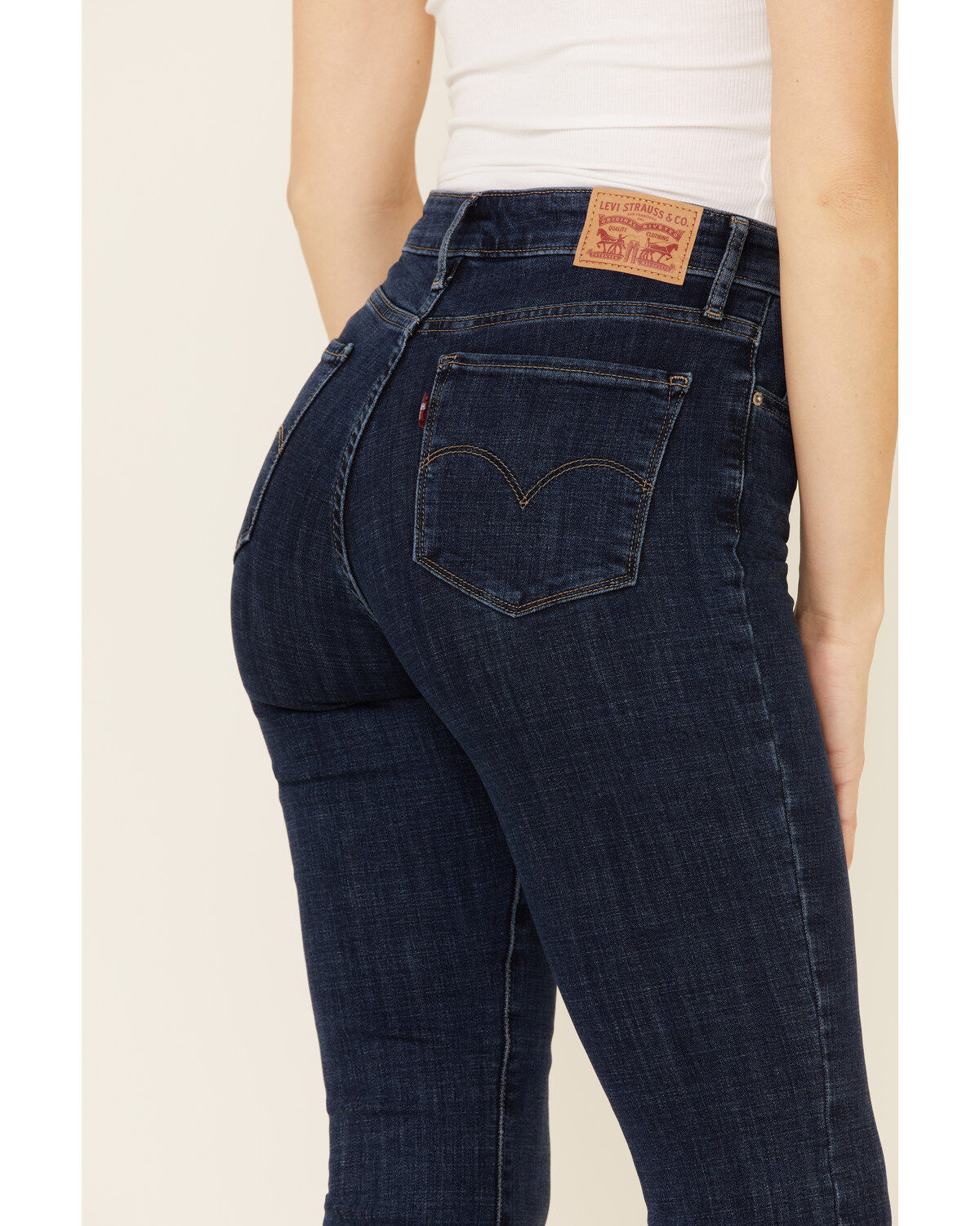 Levi's Women's 725 Lapis Dark Horse Bootcut Jeans