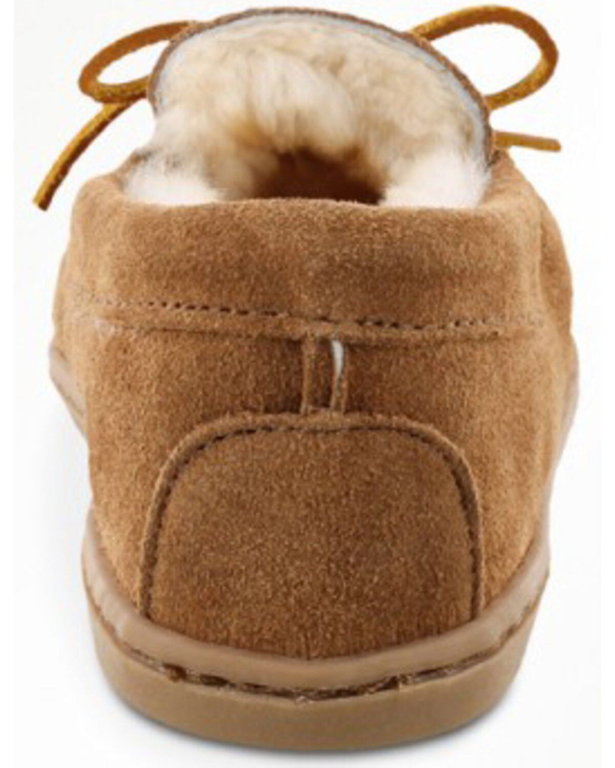 Minnetonka Women's Sheepskin Hardsole Moccasins