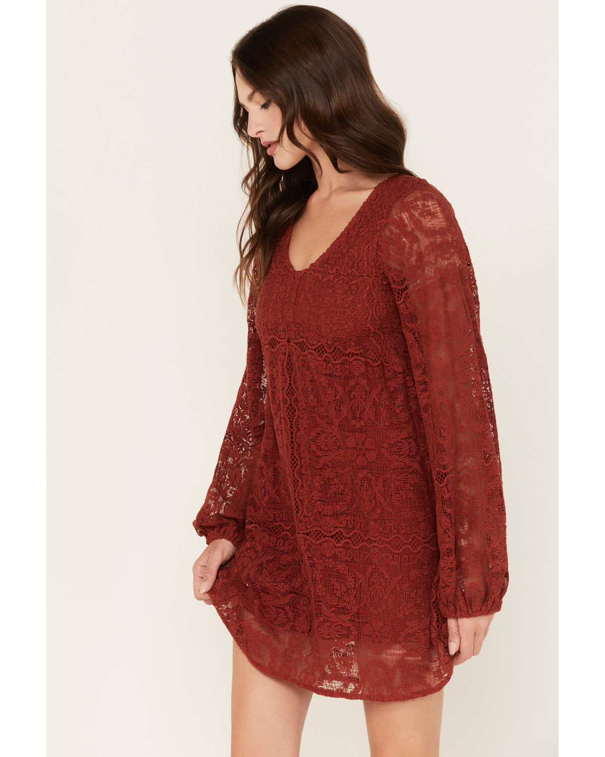 Jen's Pirate Booty Women's Spice Divination Lace Mini Dress