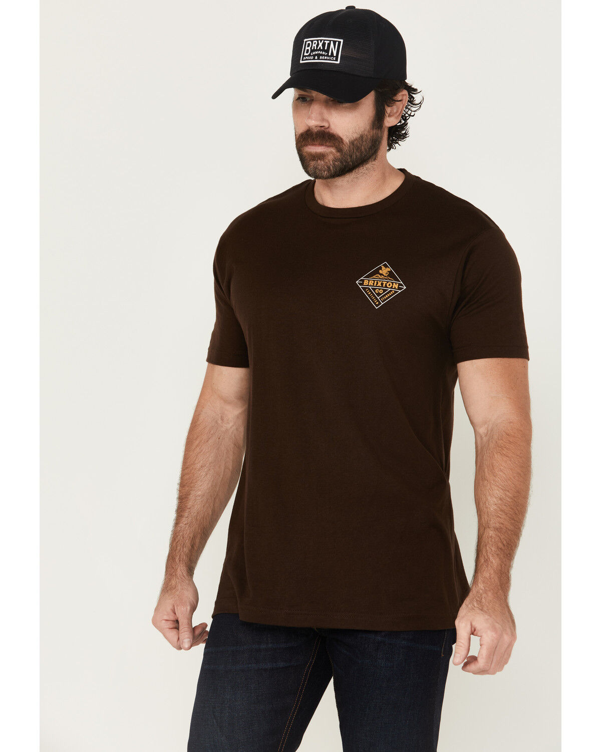 Brixton Men's Boot Barn Exclusive Soaring Summit Short Sleeve Graphic T-Shirt