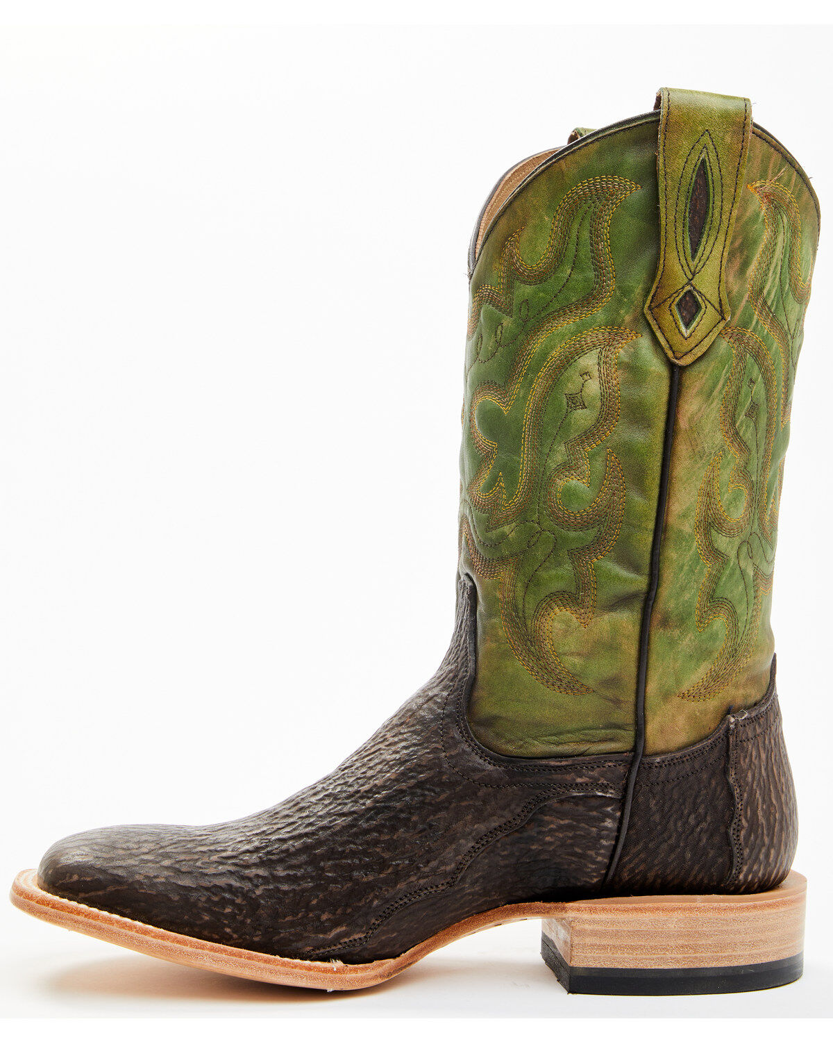 Cody James Men's Exotic Shark Western Boots - Broad Square Toe
