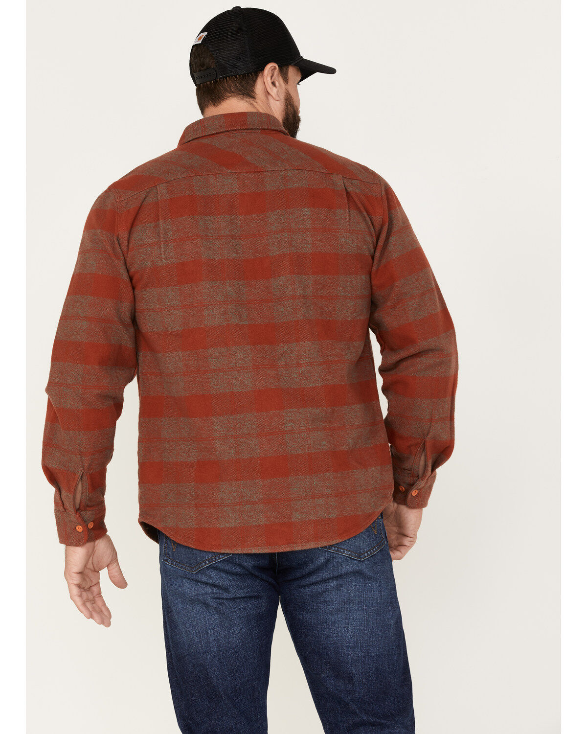 Brixton Men's Bowery Long Sleeve Button Down Flannel Shirt