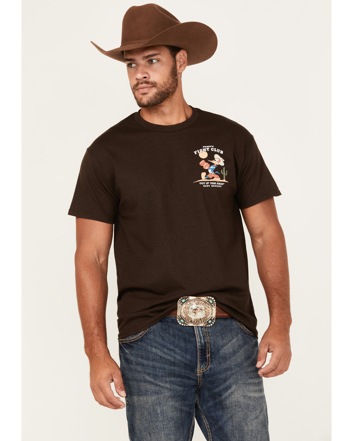 Riot Society Men's Fight Club Short Sleeve Graphic T-Shirt