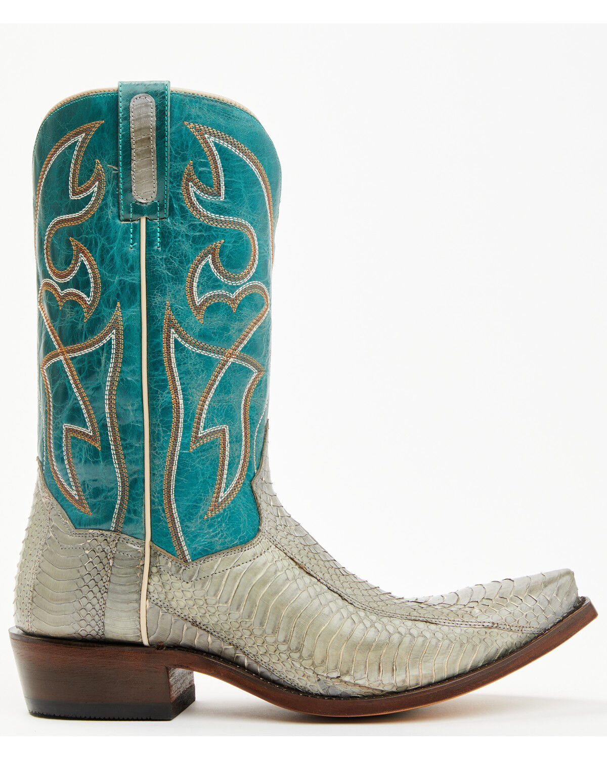 Dan Post Men's Exotic Snake Western Boots - Snip Toe