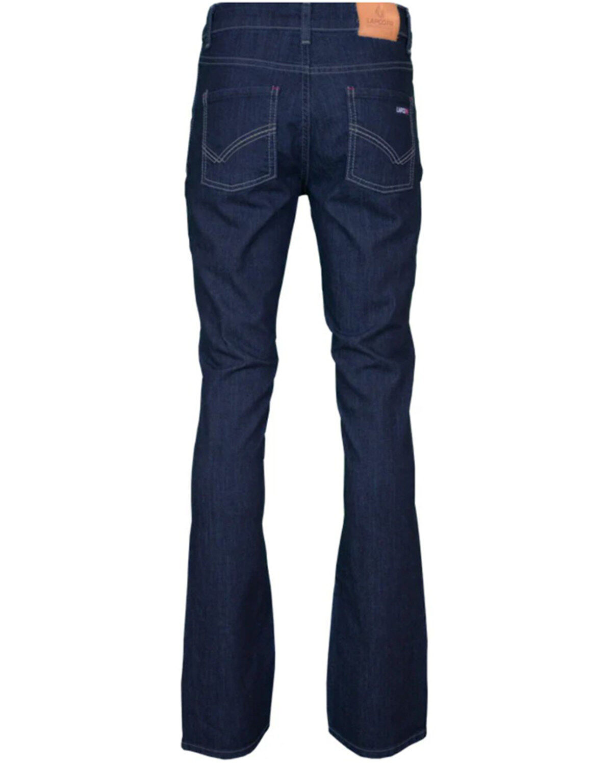 Lapco Women's FR Dark Wash Bootcut Comfort Stretch Denim Jeans