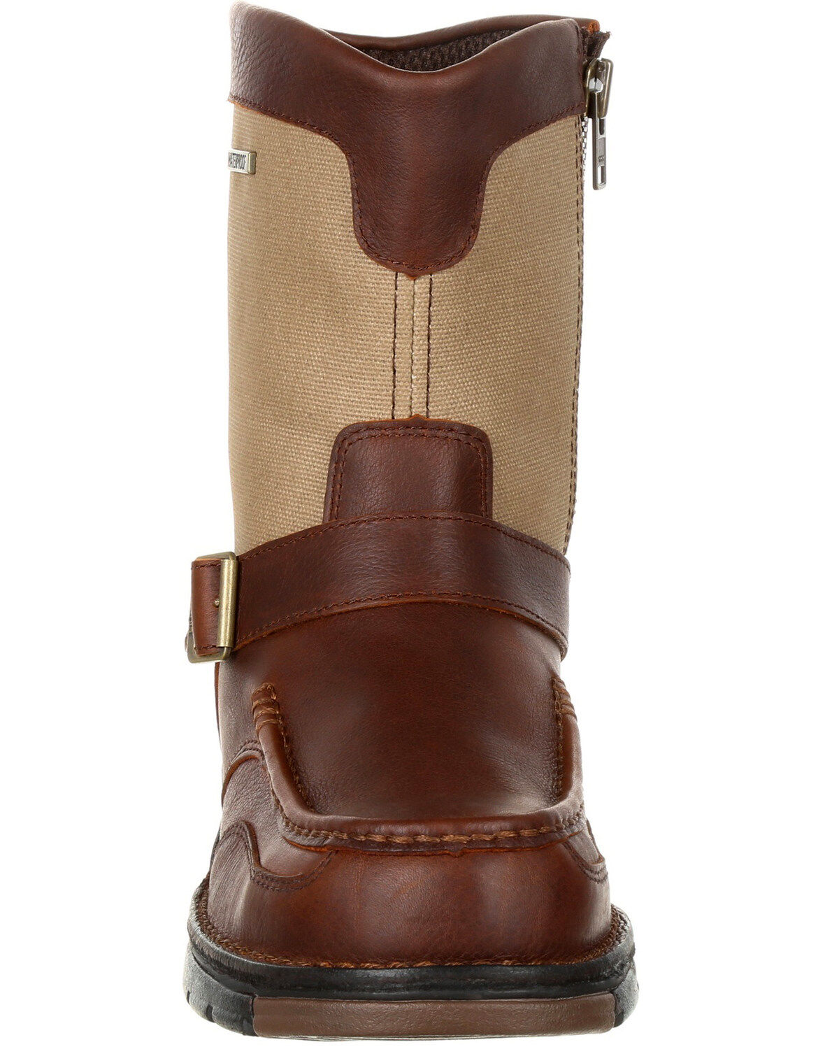 Georgia Boot Men's Athens Waterproof Side-Zip Work Boots - Moc Toe