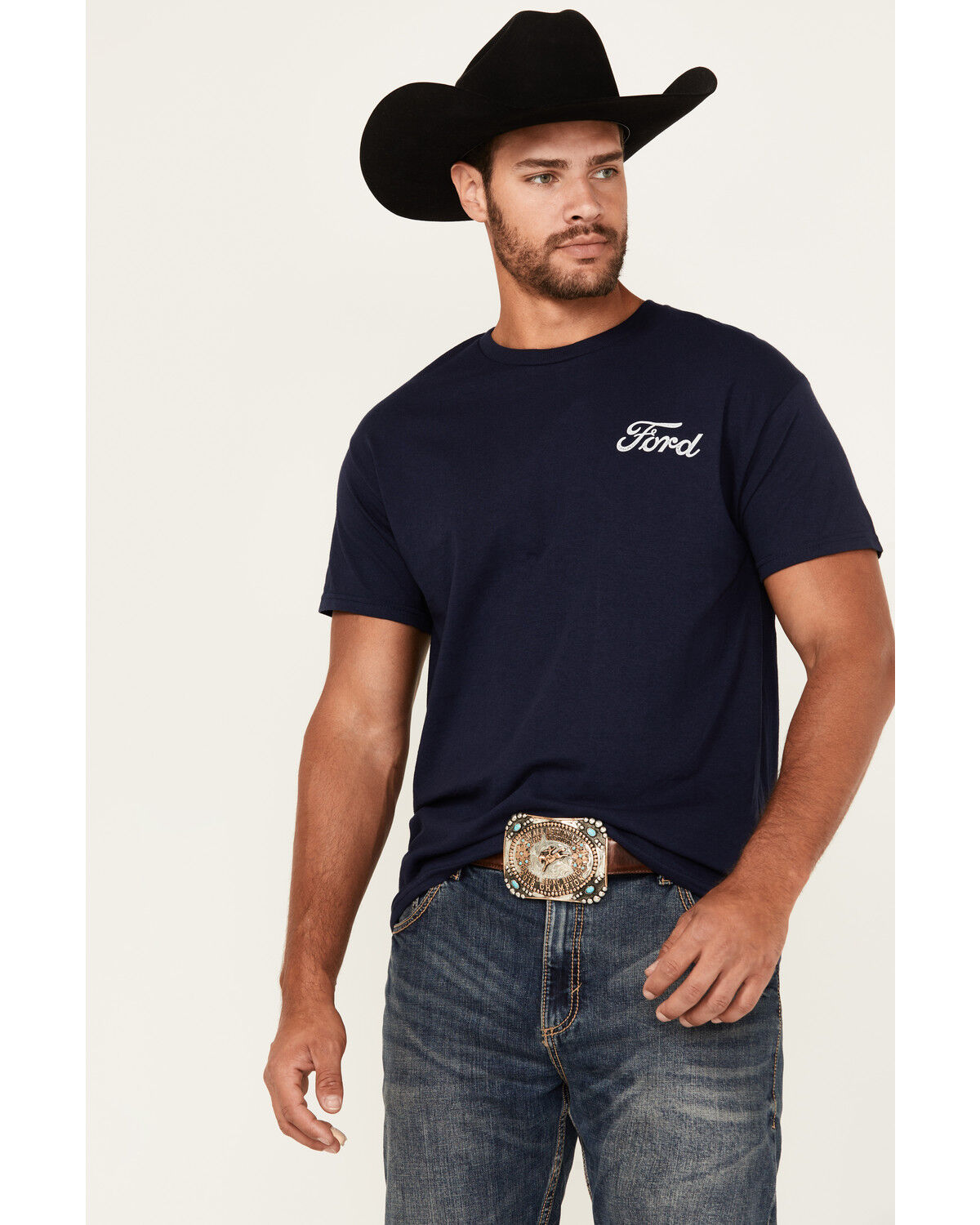 Buckwear Men's Ford Freedom Truck Short Sleeve Graphic T-Shirt