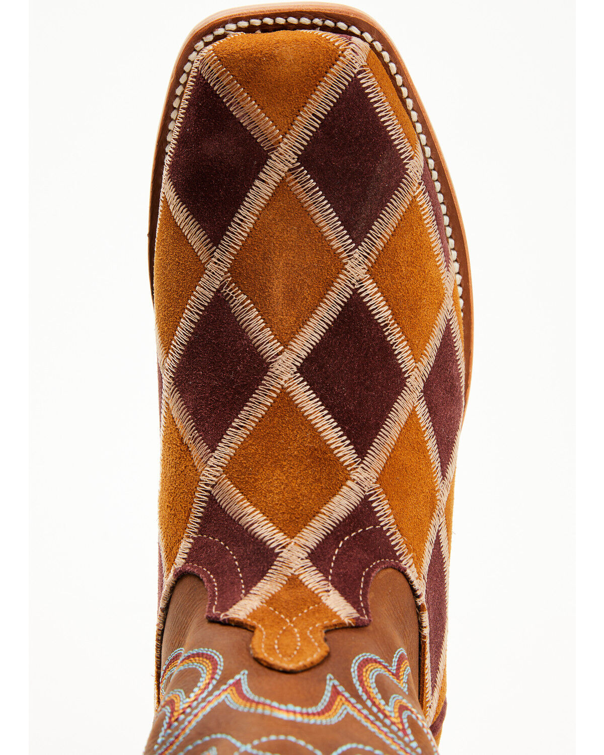 Horse Power Men's Patchwork Western Boots - Square Toe