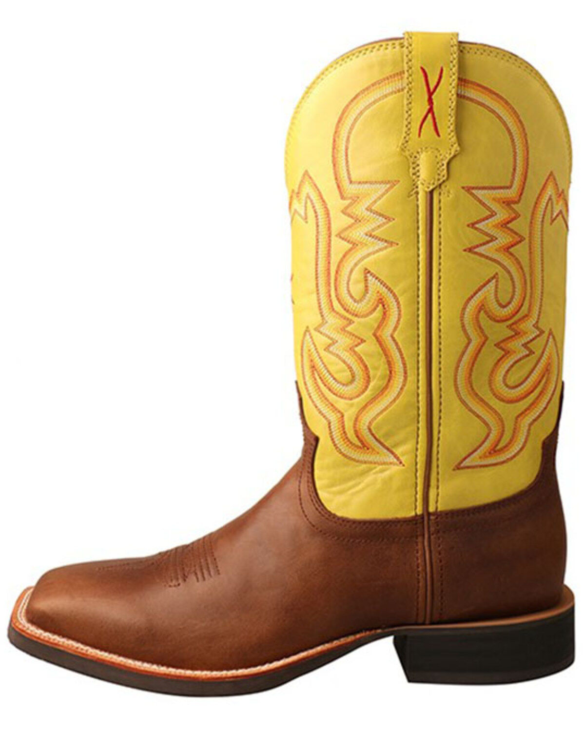Twisted X Men's Ruff Stock Western Boots - Broad Square Toe