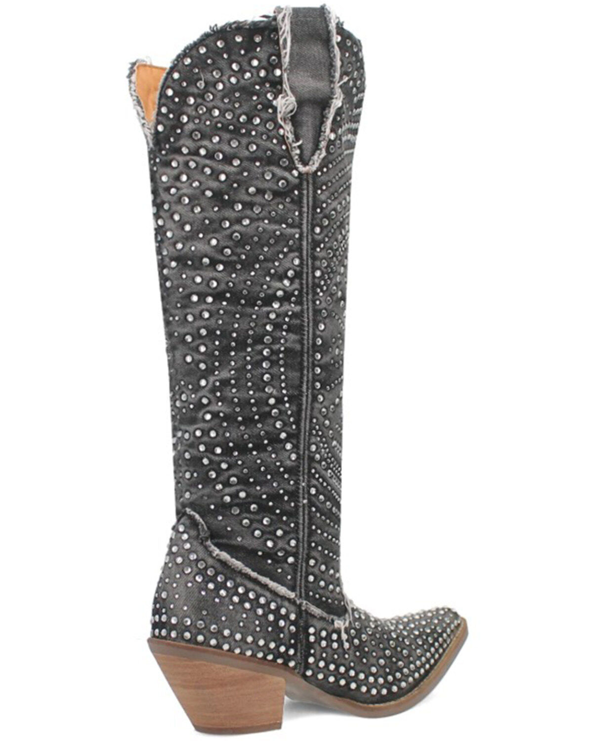 Dingo Women's Honkytonk Studded Tall Western Boots - Snip Toe