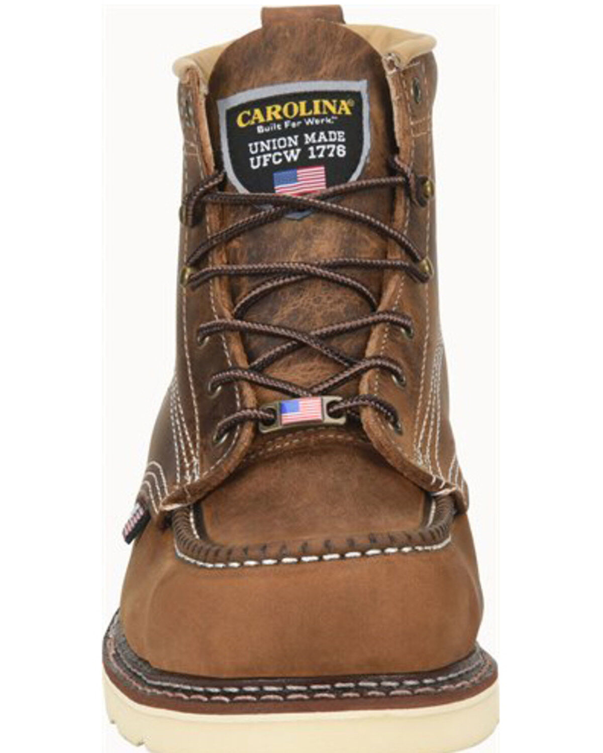 Carolina Men's AMP USA Lace-Up Work Boots - Soft Toe