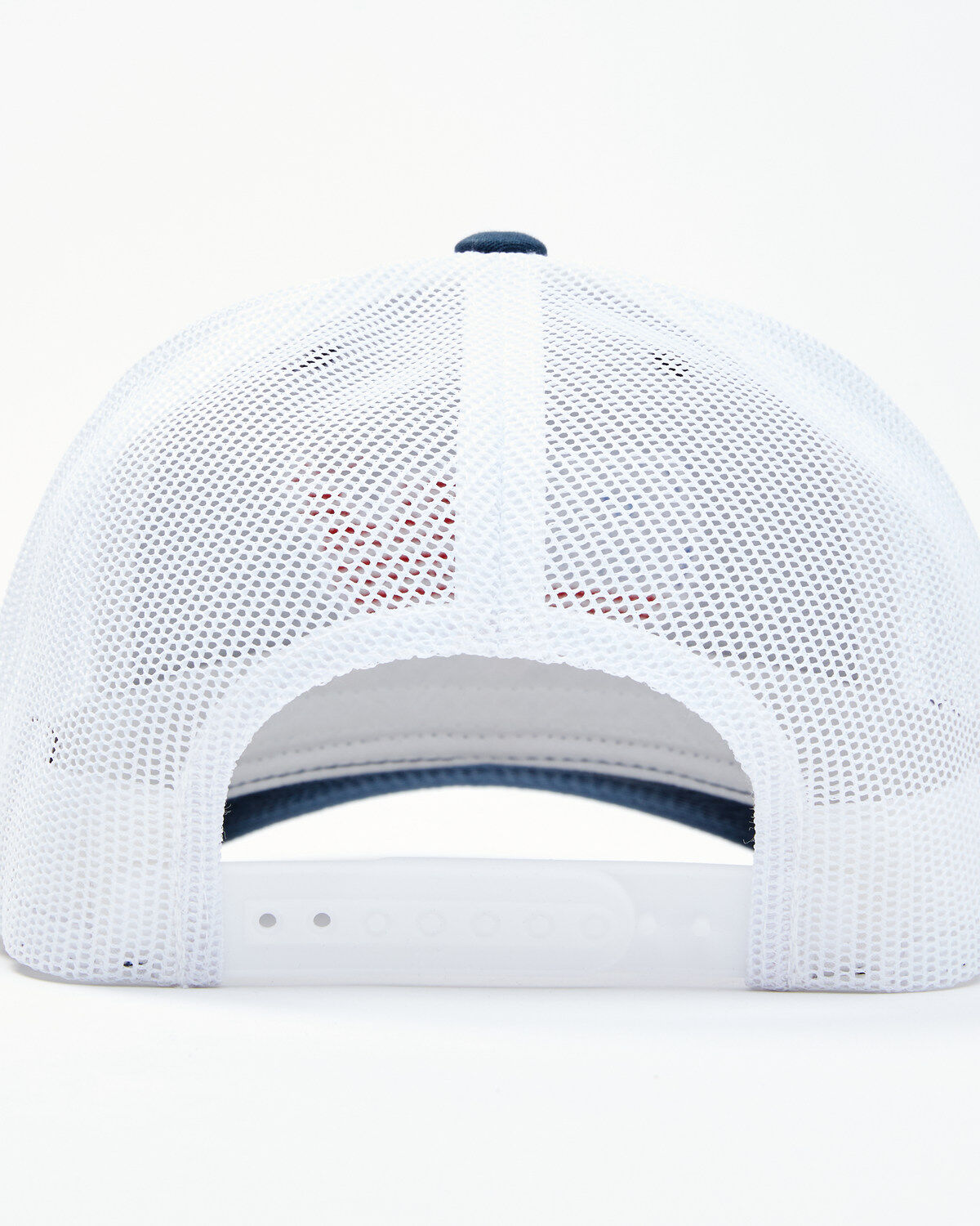 Oil Field Hats Men's Navy American Flag US Patch Mesh-Back Ball Cap