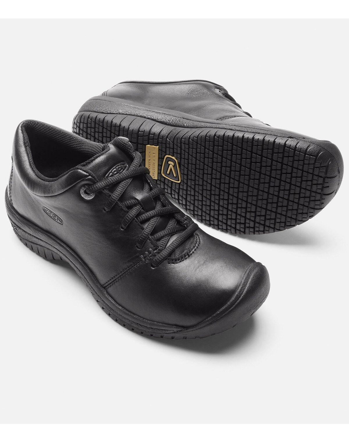 Keen Women's PTC Oxford Work Shoes - Round Toe