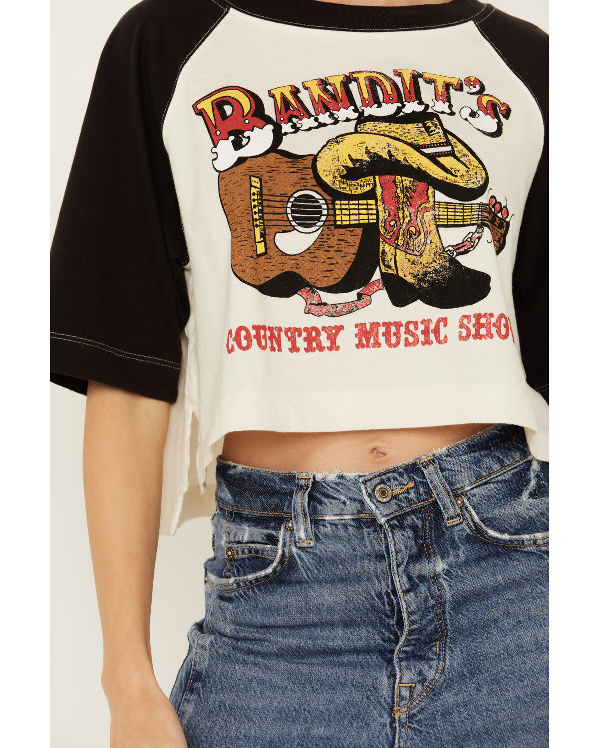 Bandit Women's Bandit Cropped Baseball Tee