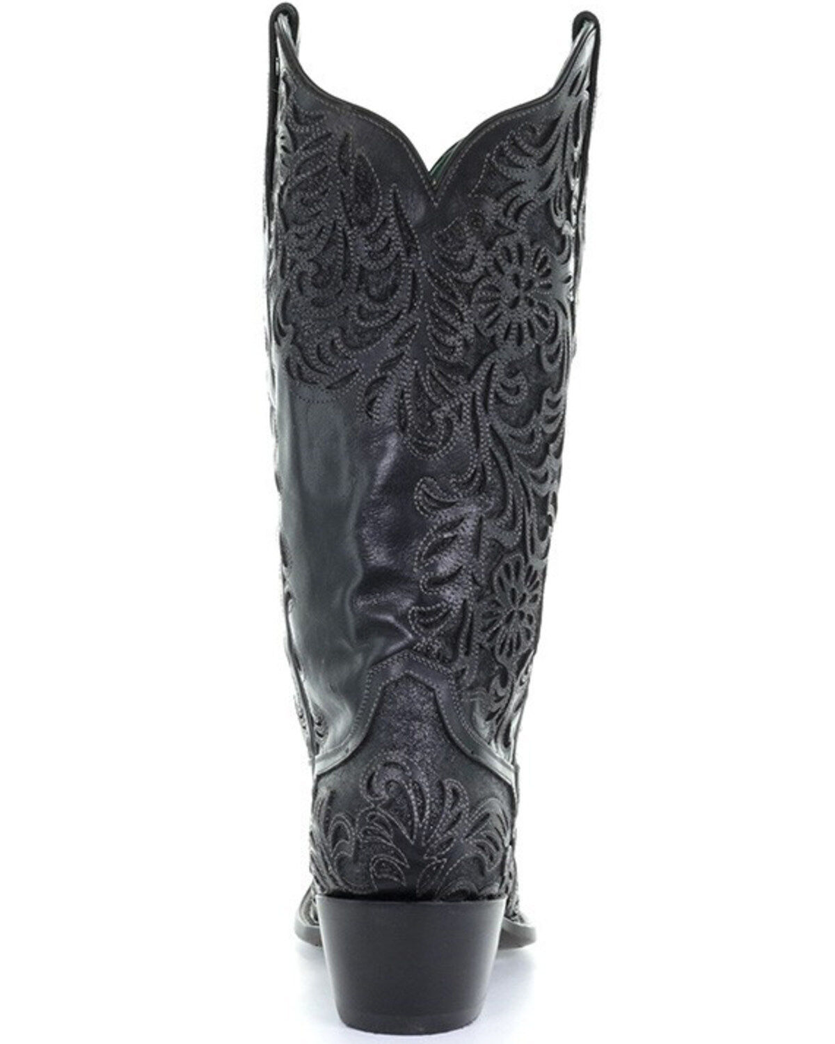 Corral Women's Black Lorraine Western Boots - Snip Toe