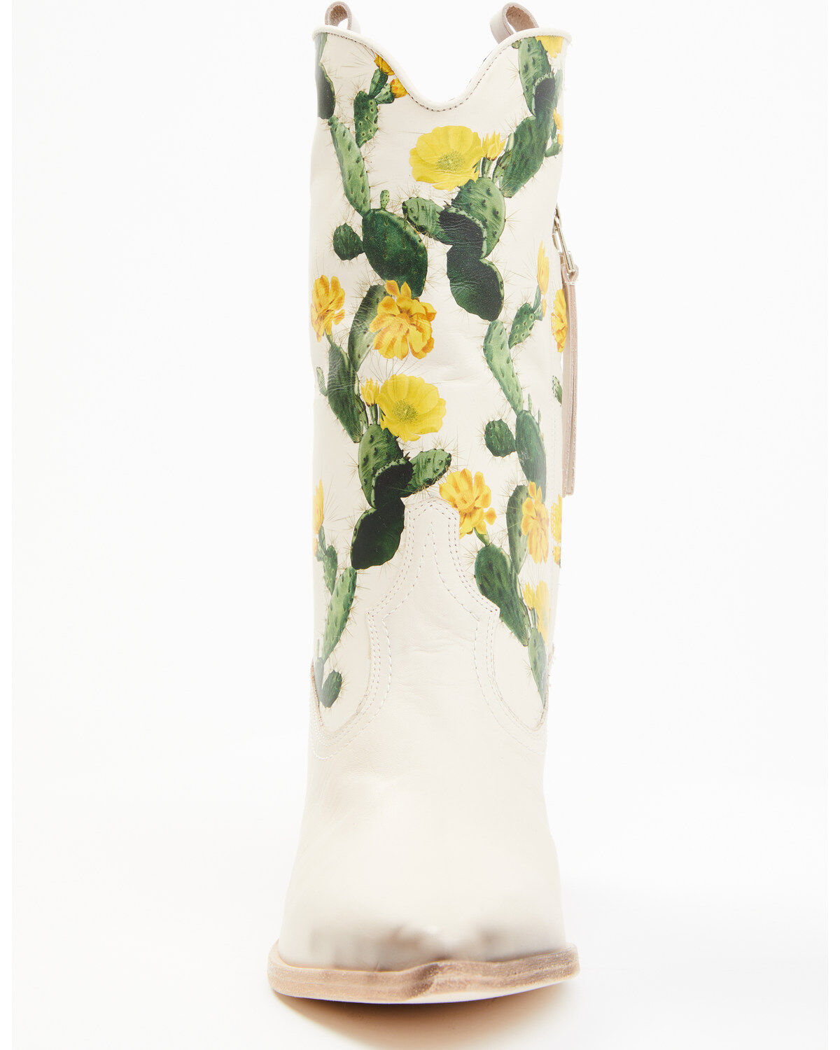Golo Shoes Women's Cactus Graphic Western Boot - Round Toe
