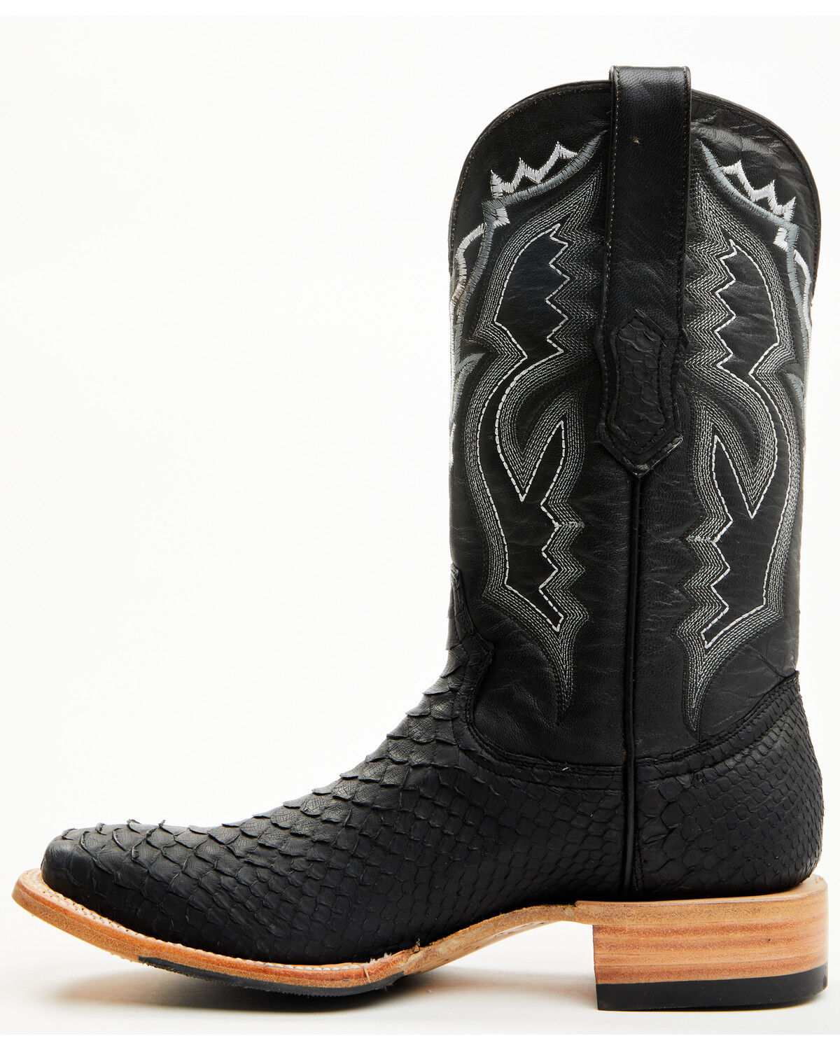 Tanner Mark Men's Exotic Caiman Western Boots - Round Toe