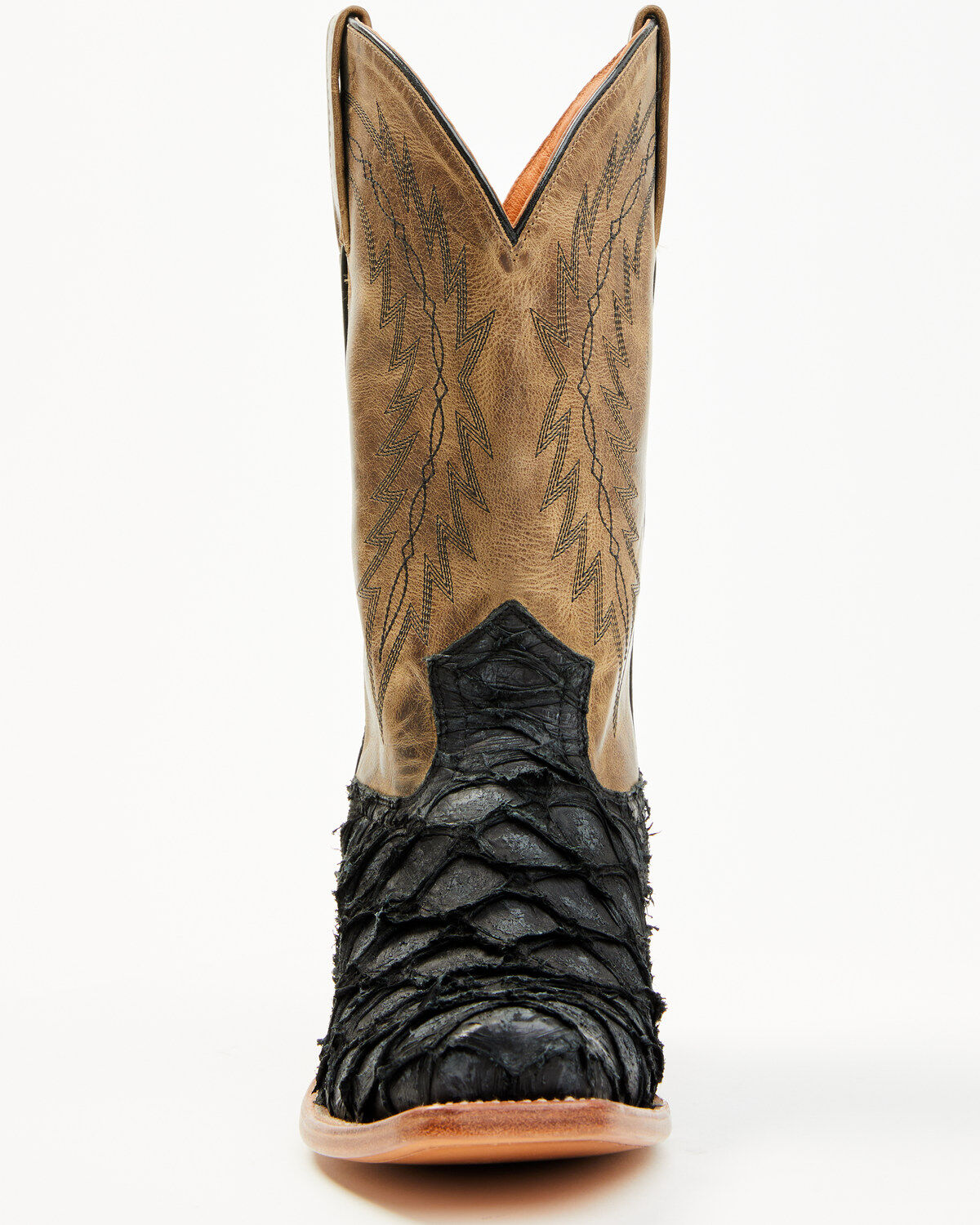 Cody James Men's Vaqueras Exotic Pirarucu Western Boots - Square Toe