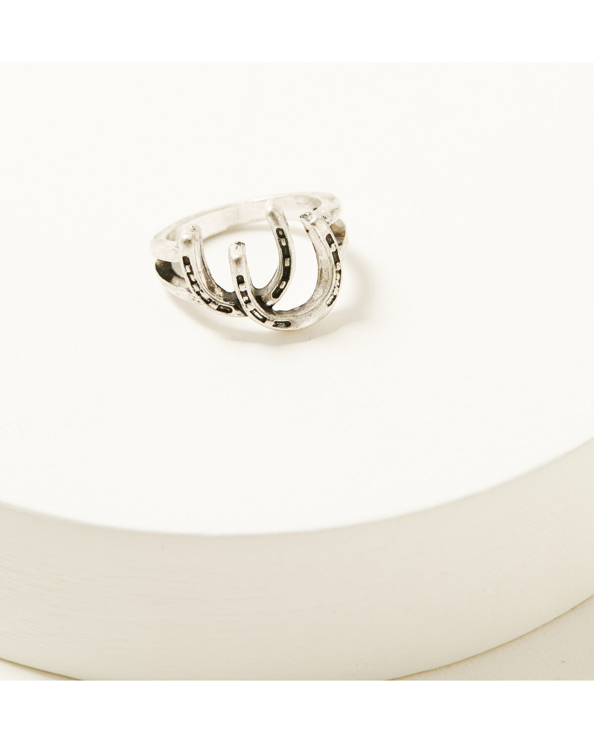 Idyllwind Women's Calloway Double Horseshoe Ring Set - 5 Piece