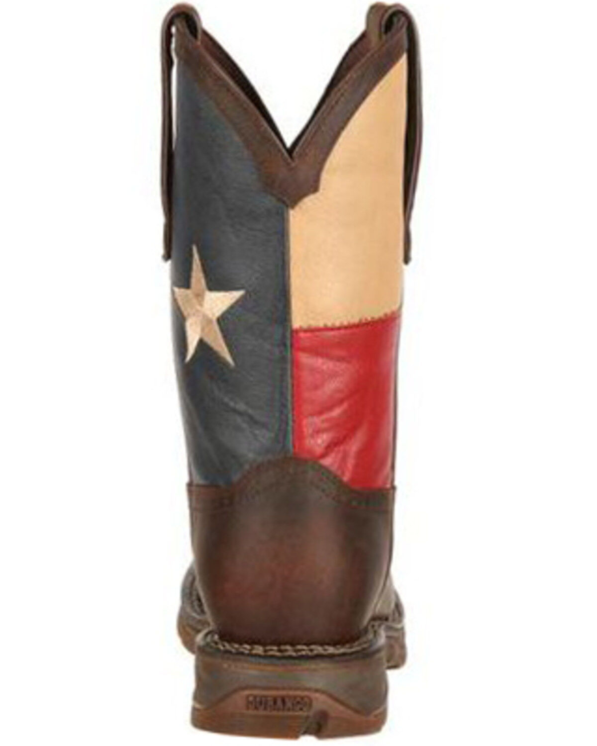Rebel by Durango Men's Steel Toe Texas Flag Western Boots