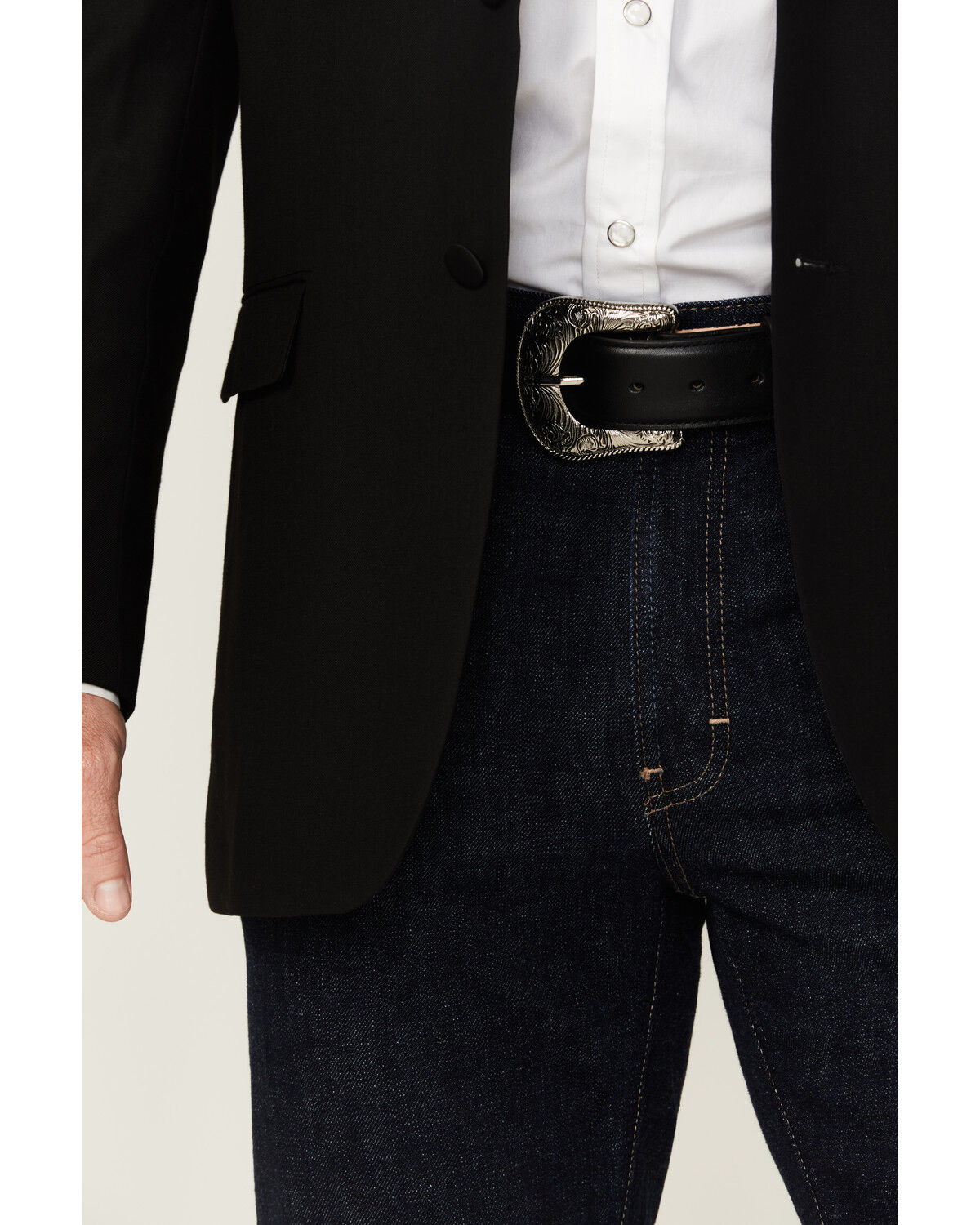 Cody James Black 1978® Men's Smooth Leather Belt