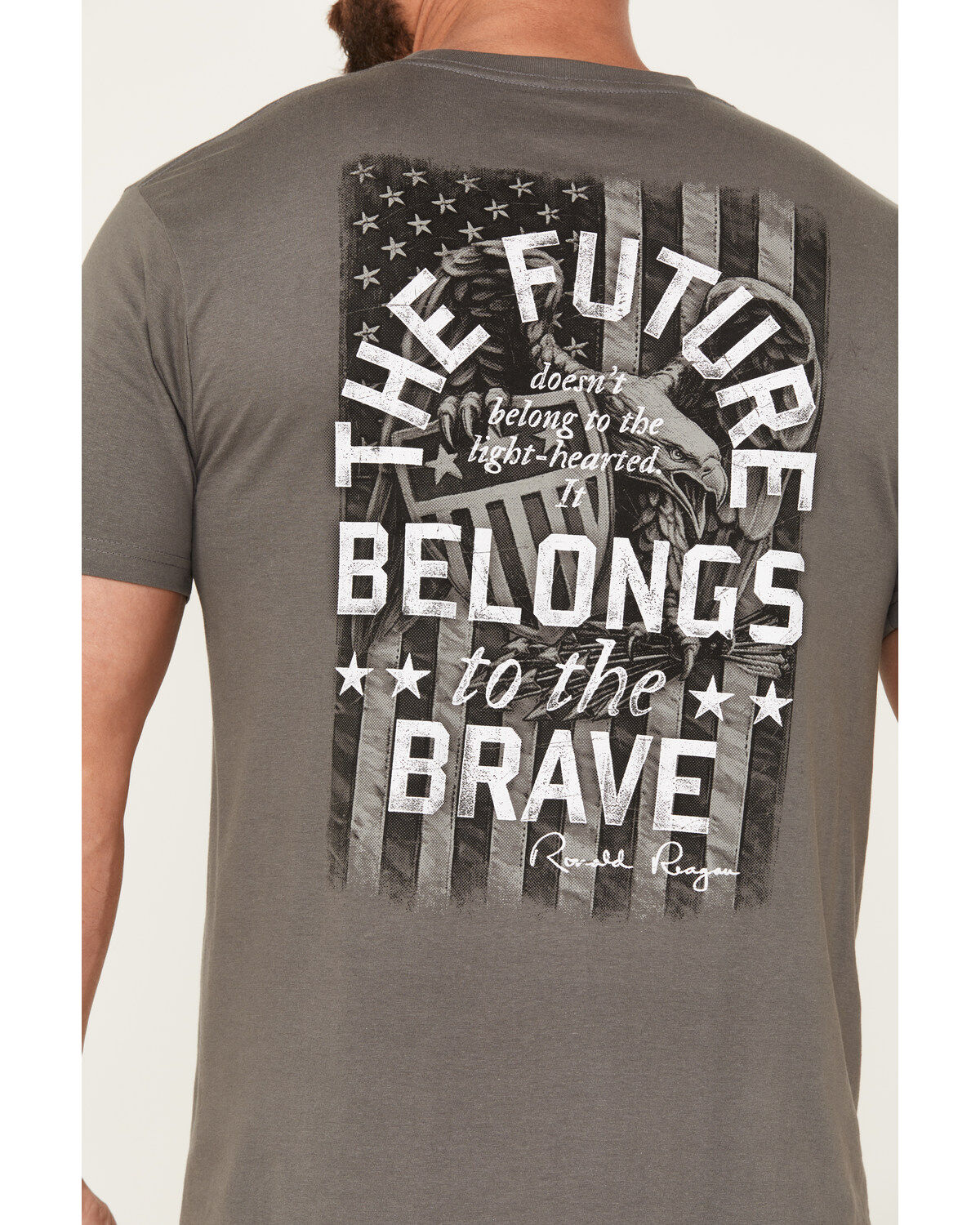 Buckwear Men's Belong To The Brave Short Sleeve Graphic T-Shirt