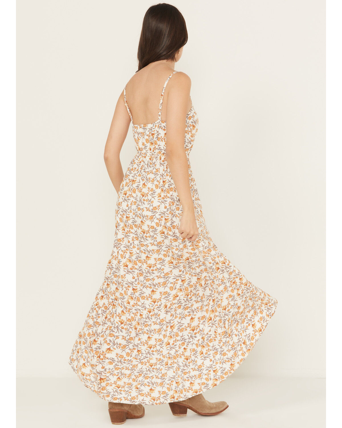 Idyllwind Women's Sugarland Printed High-Low Maxi Dress