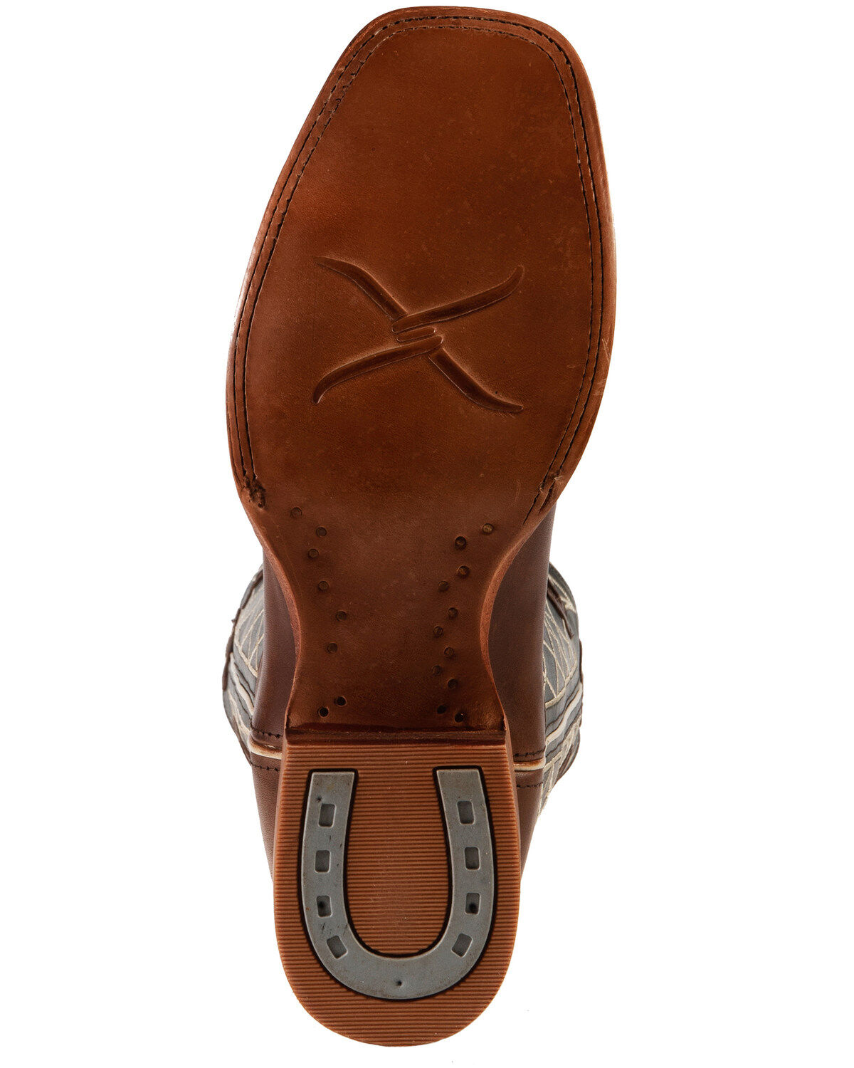 Twisted X Men's Rough Stock Western Boots - Broad Square Toe