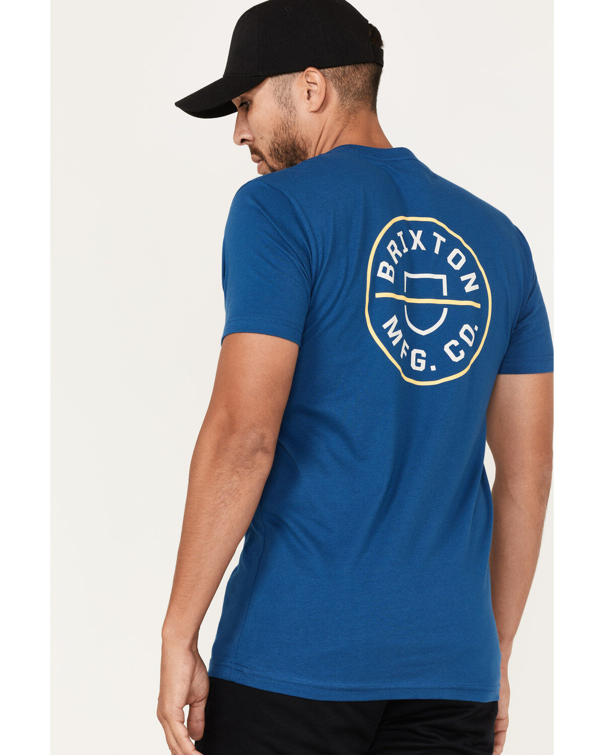 Brixton Men's Crest II Logo Graphic T-Shirt