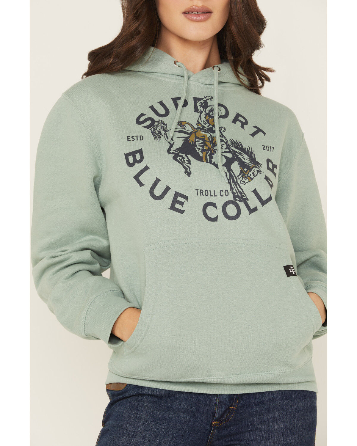 Troll Co Women's Rodeo Graphic Hoodie