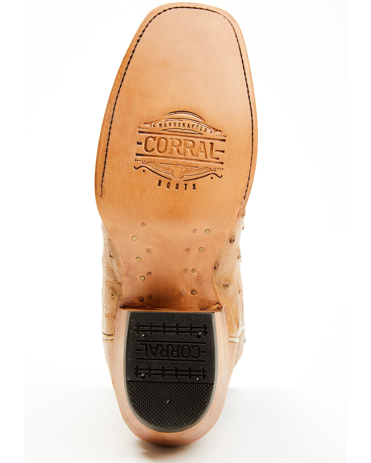 Corral Women's Exotic Ostrich Western Boots - Square Toe