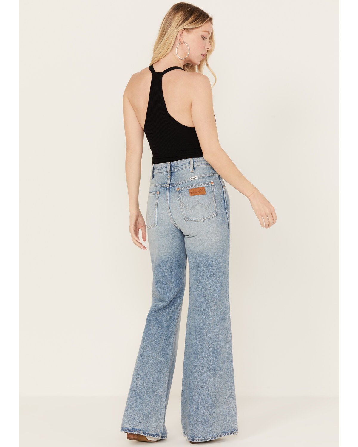 Wrangler Women's Honolua Wanderer 622 High Rise Flare Jeans