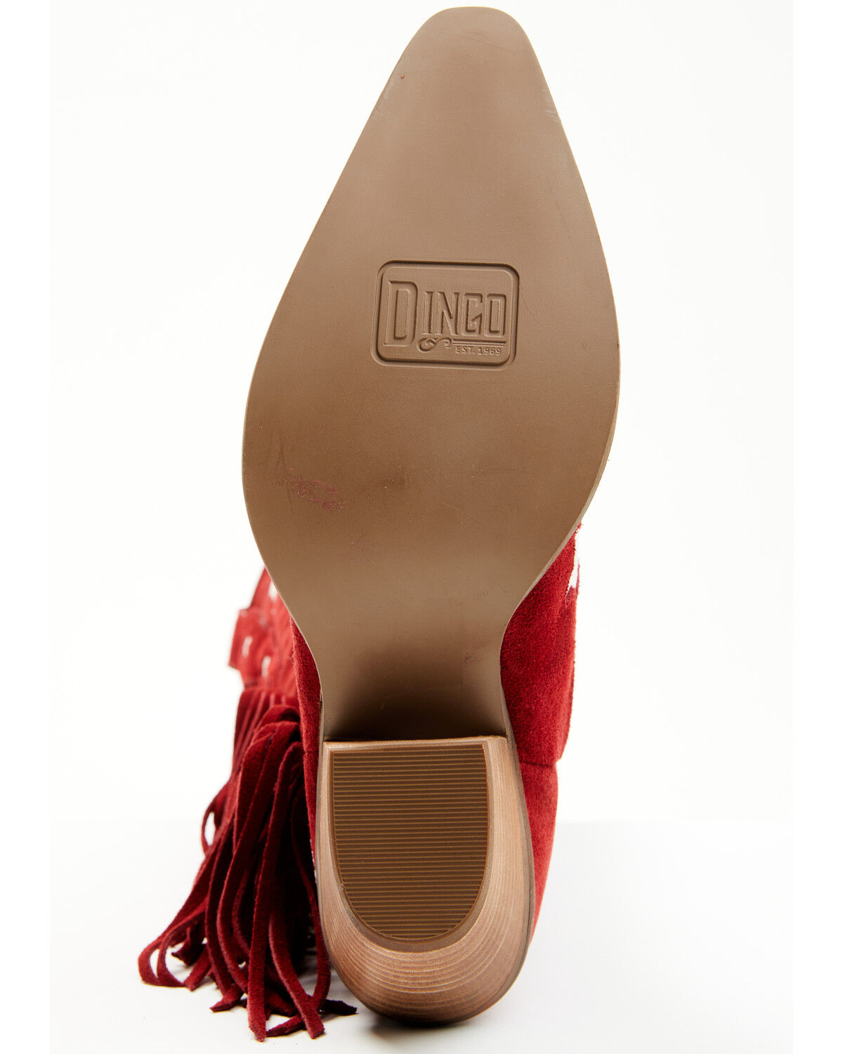 Dingo Women's Super Star Tall Suede Western Boots - Snip Toe