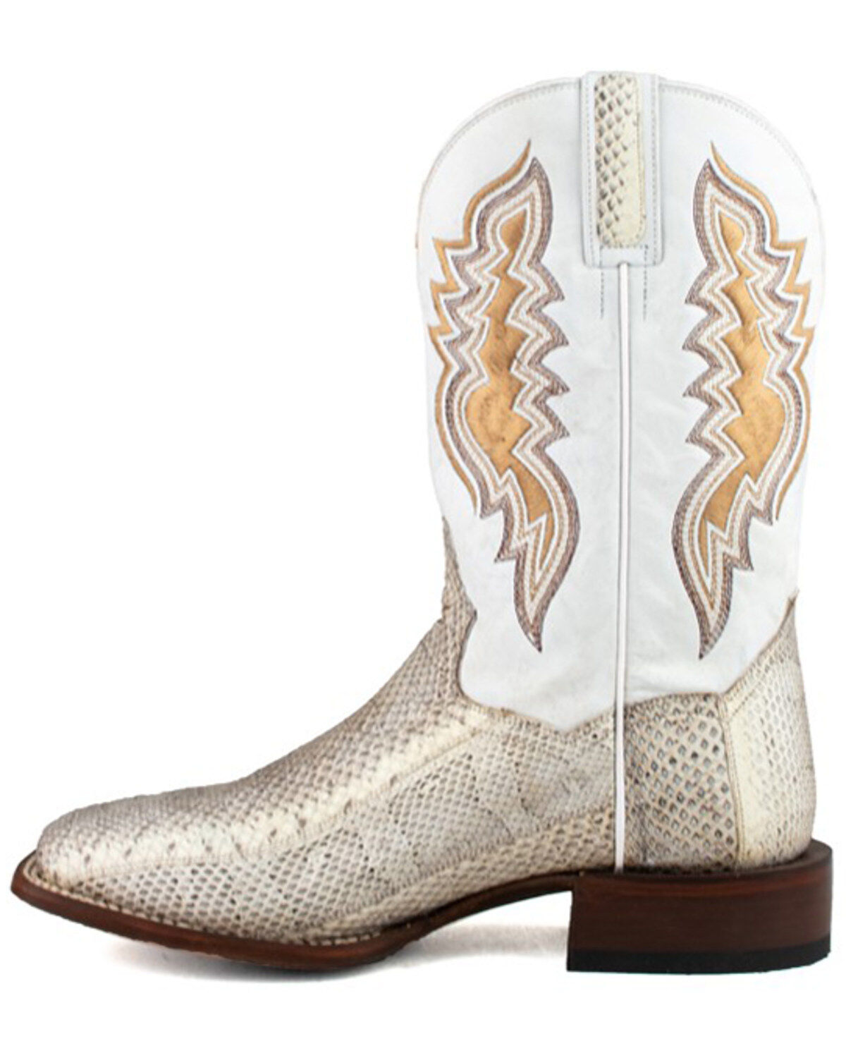 Dan Post Men's Exotic Water Snake Western Boots - Broad Square Toe